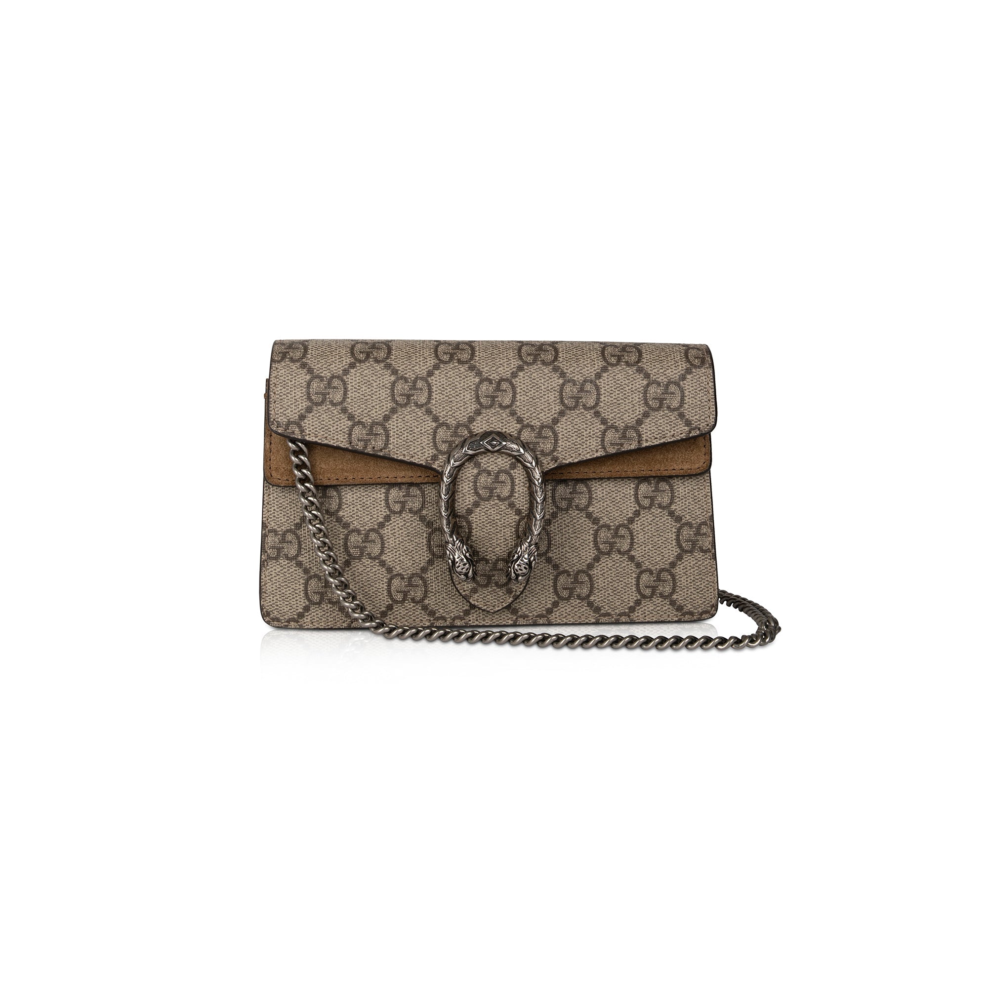 Gucci GG Supreme Dionysus Super Mini Bag w/ Box