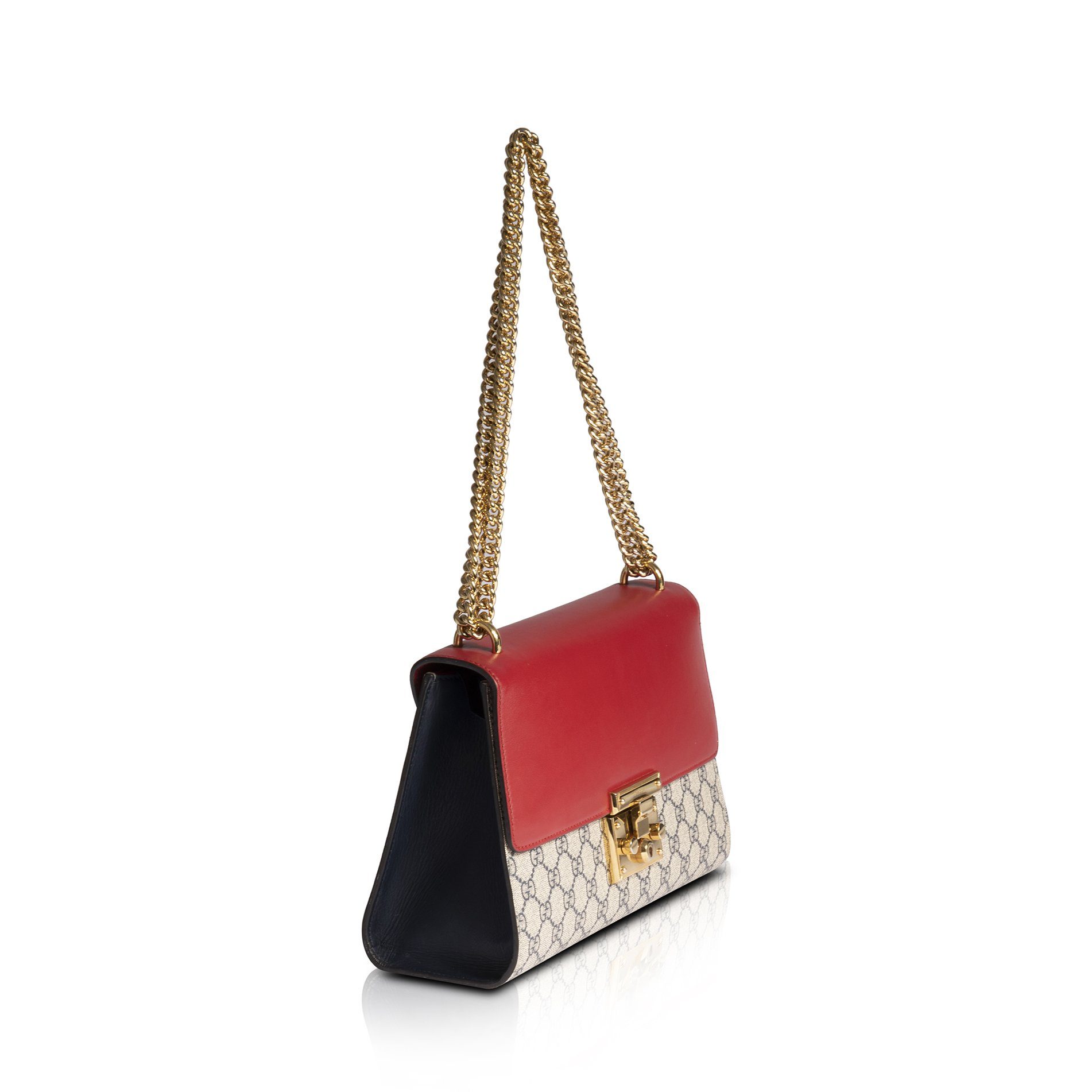 Gucci GG Supreme Medium Padlock Shoulder Bag