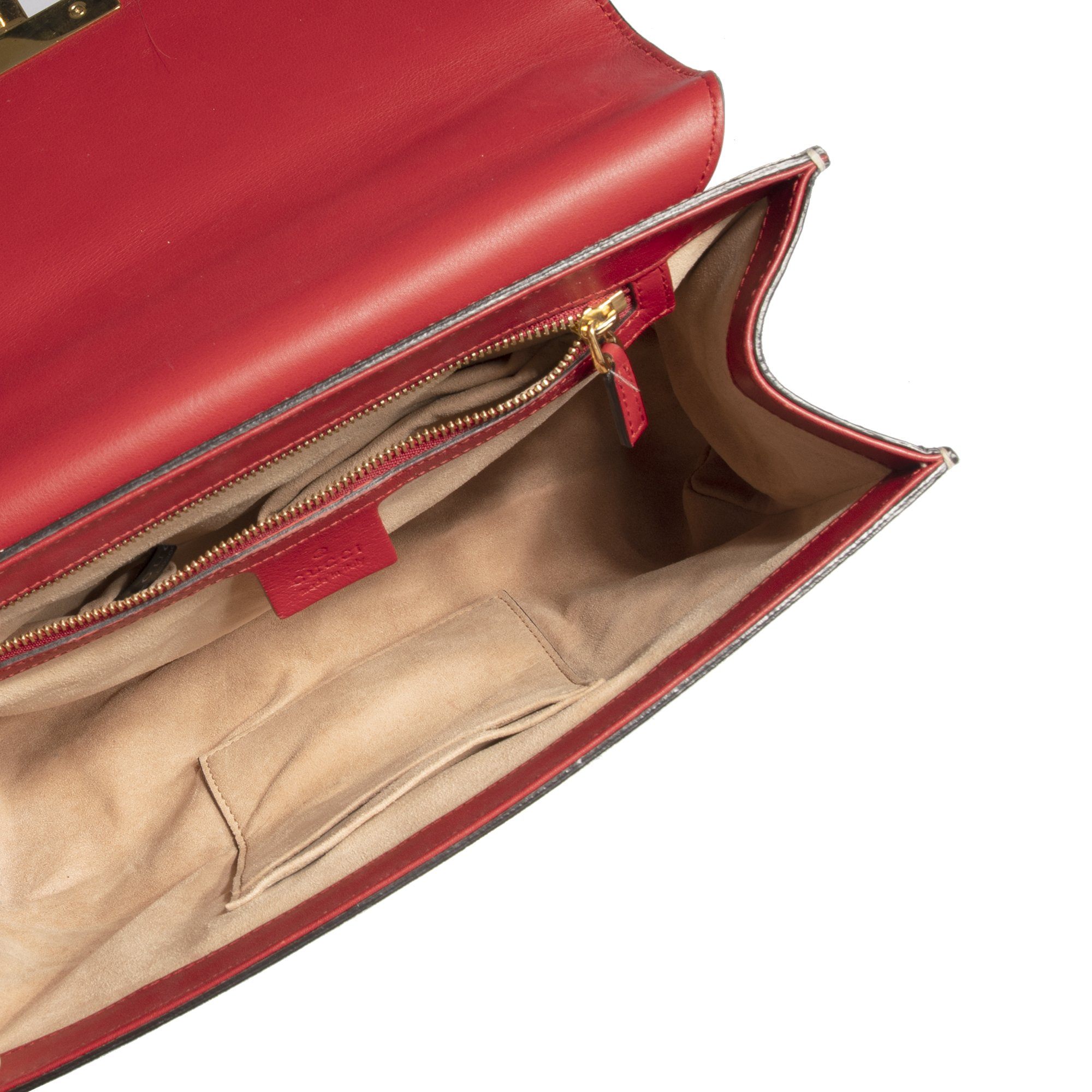 Gucci GG Supreme Medium Padlock Shoulder Bag