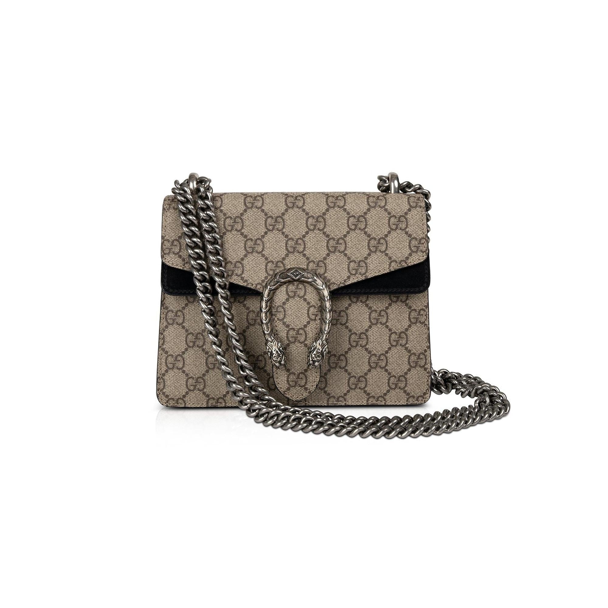 Gucci GG Supreme Mini Dionysus Shoulder Bag