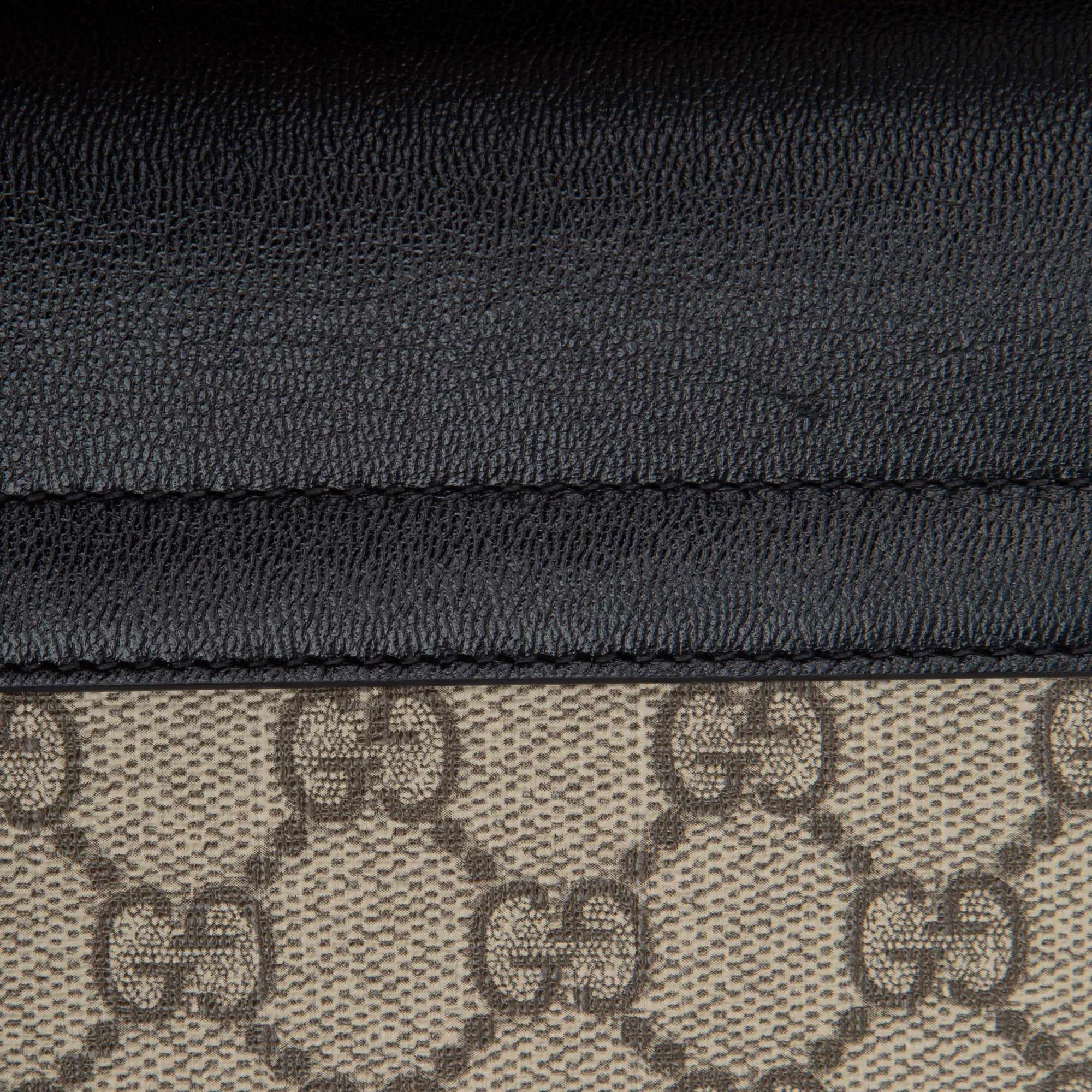 Gucci GG Supreme Padlock Mini Bag w/ Strap & Box