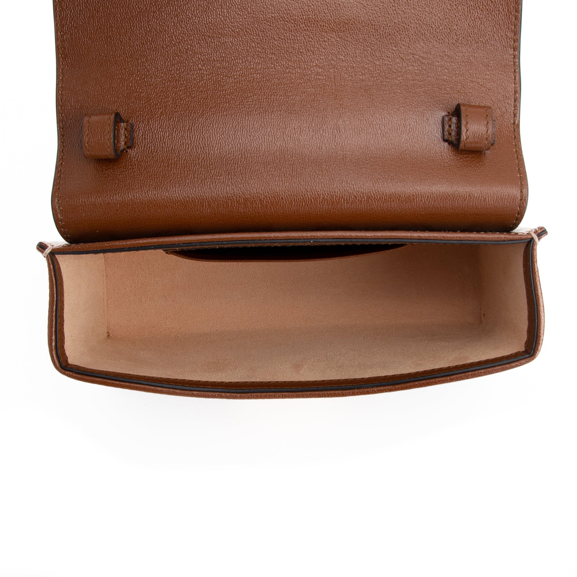 Gucci GG Supreme Padlock Mini Bag w/ Strap & Box