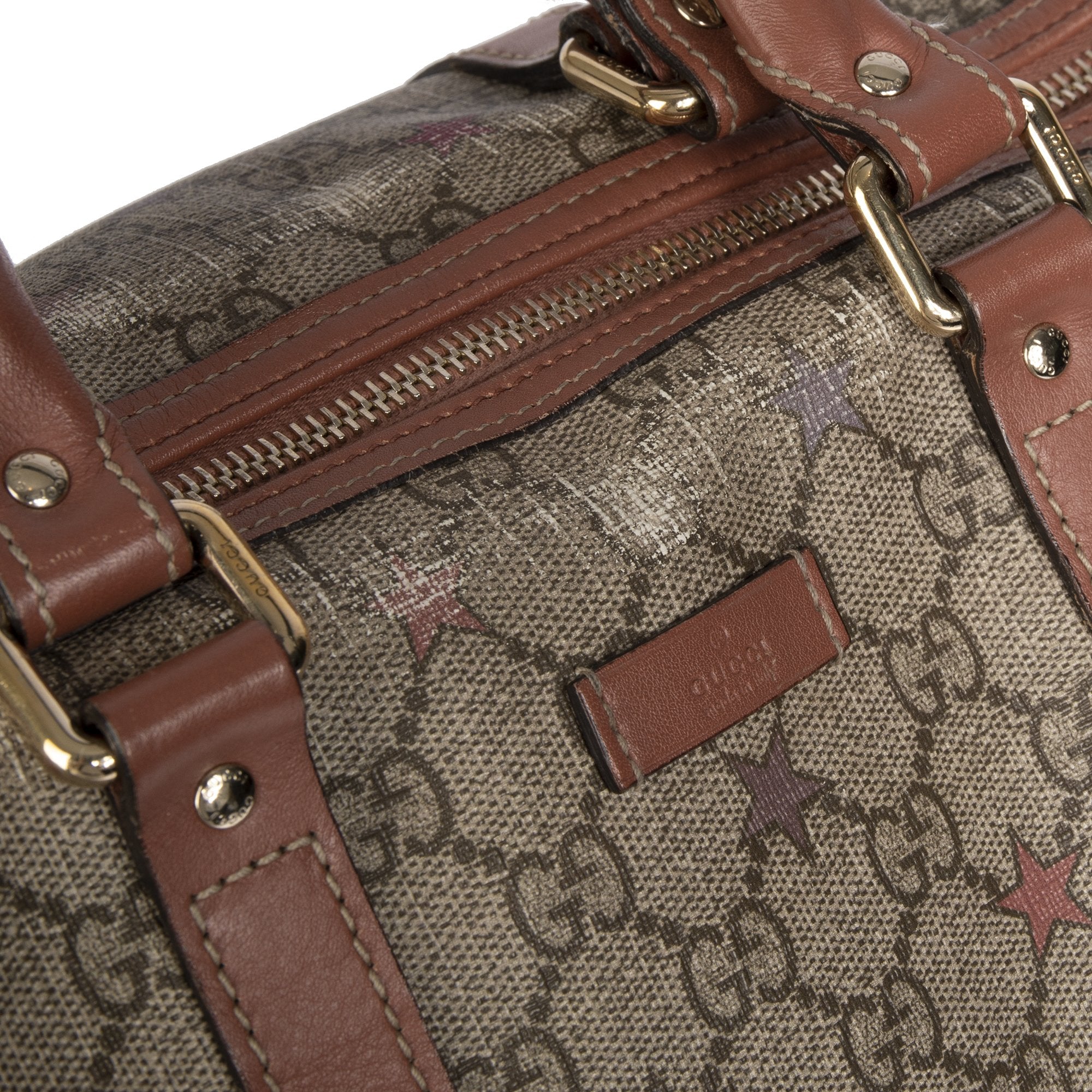 Gucci GG Supreme Stars Joy Boston Bag