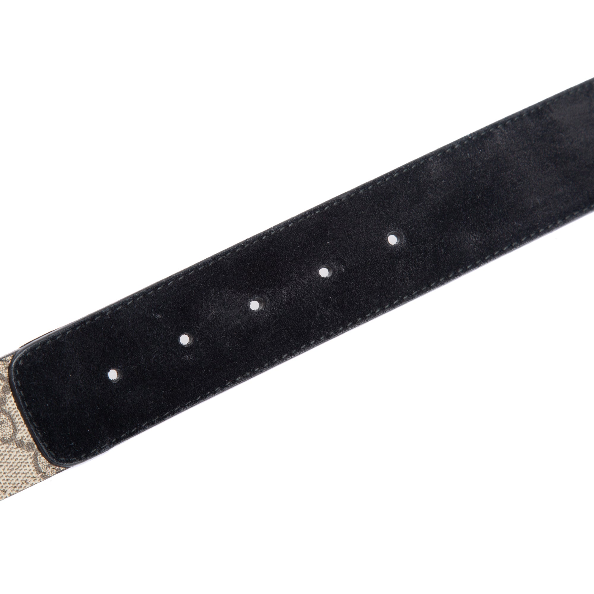 Gucci GG Supreme Suede Suede Dionysus Belt w/ Box & Receipt