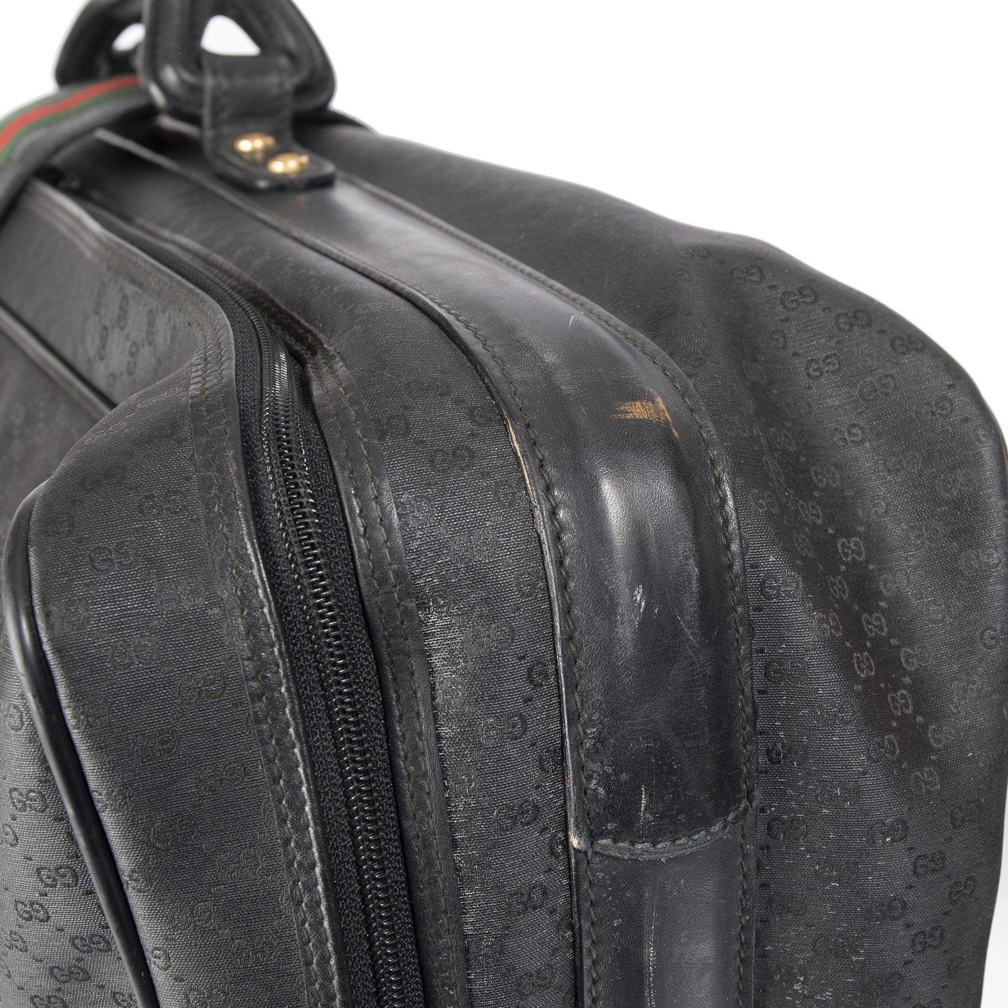 Gucci GG Supreme Suitcase 75