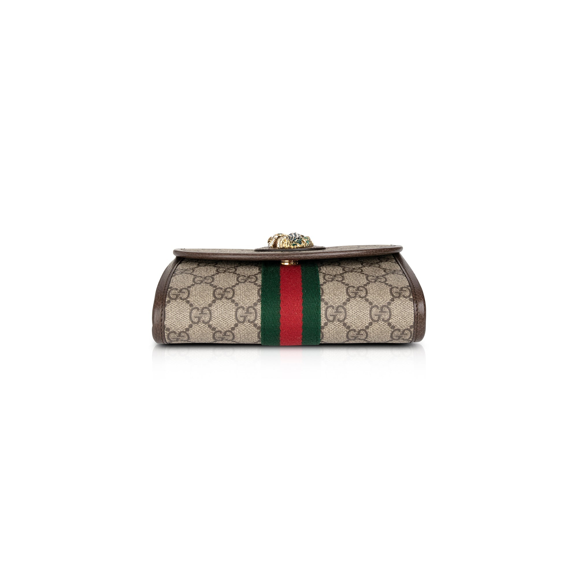 Gucci GG Supreme Web Mini Rajah Crossbody Bag
