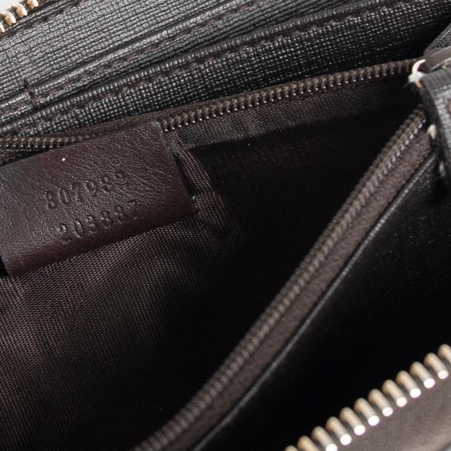 Gucci GG Supreme Zip Around Wallet