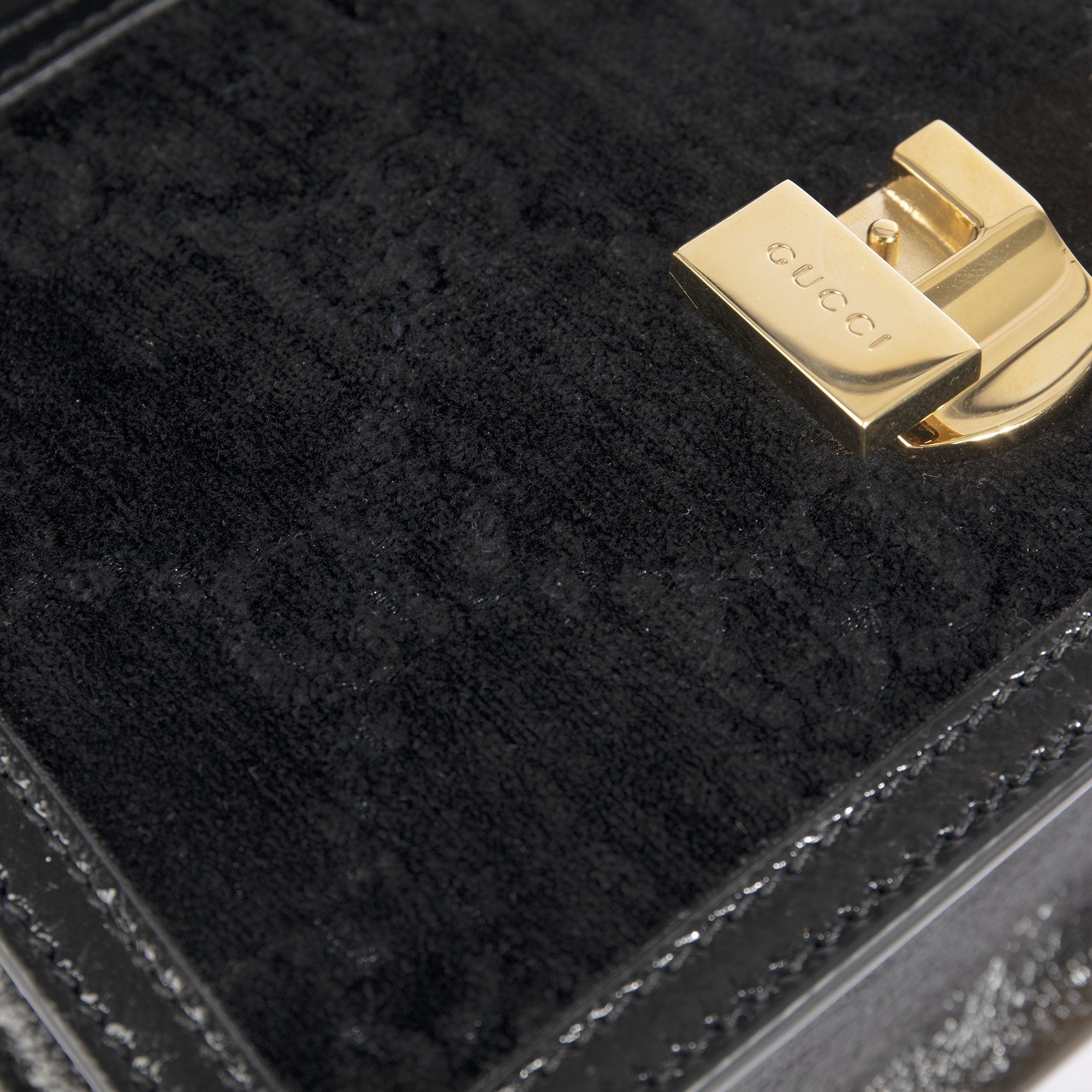 Gucci GG Velvet Mini Sylvie Bag