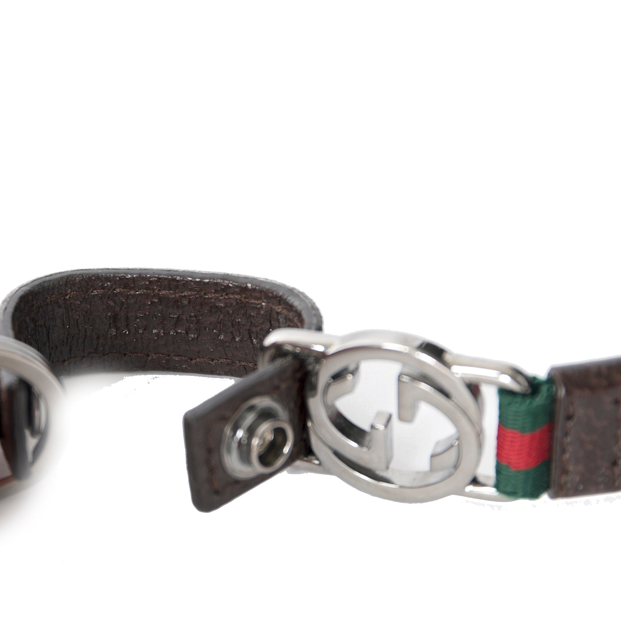 Gucci GG Web Lanyard Key Chain