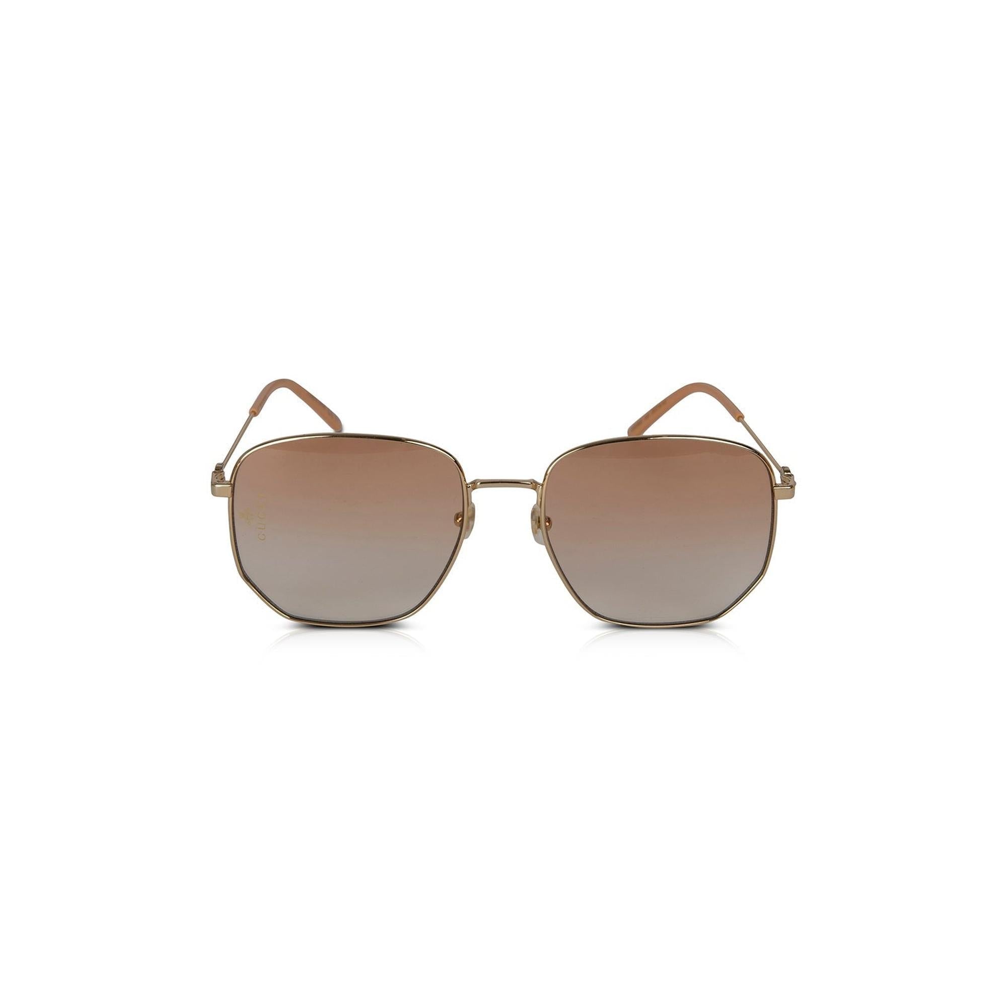 Gucci GG0396s Rectangular-Frame Sunglasses