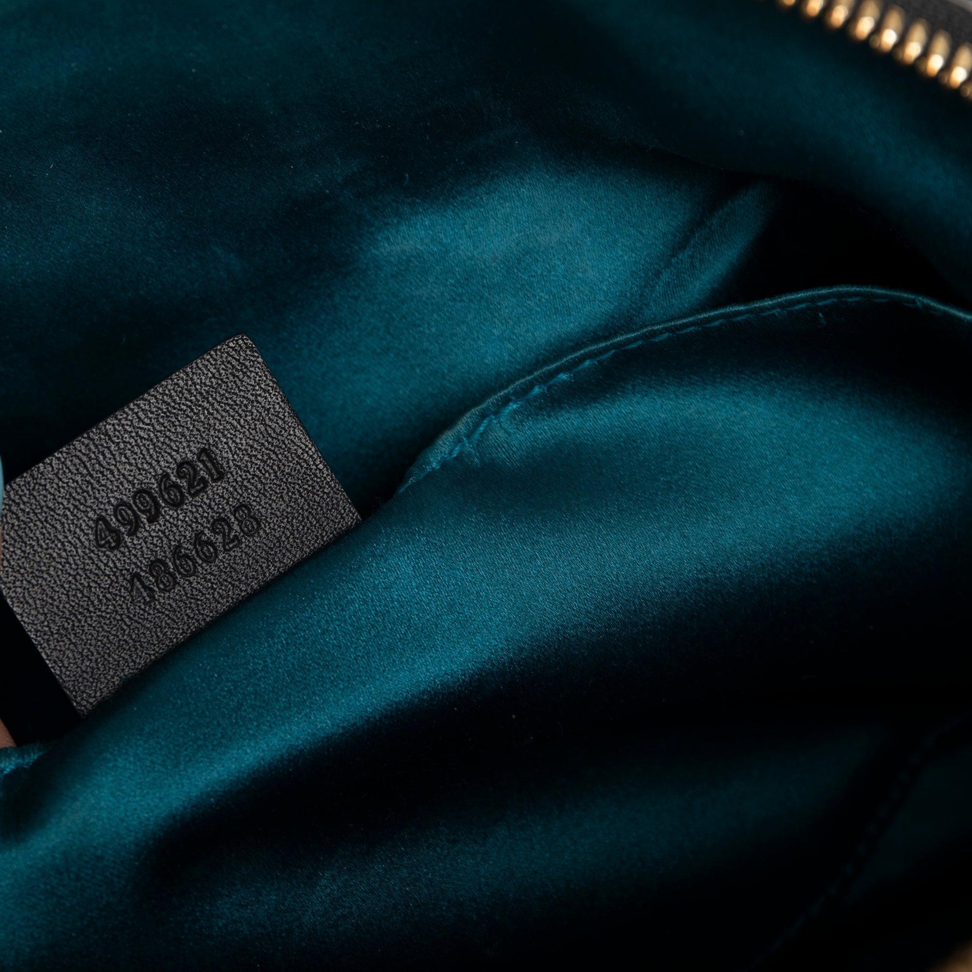 Gucci Green Suede Small Ophidia Crossbody Bag