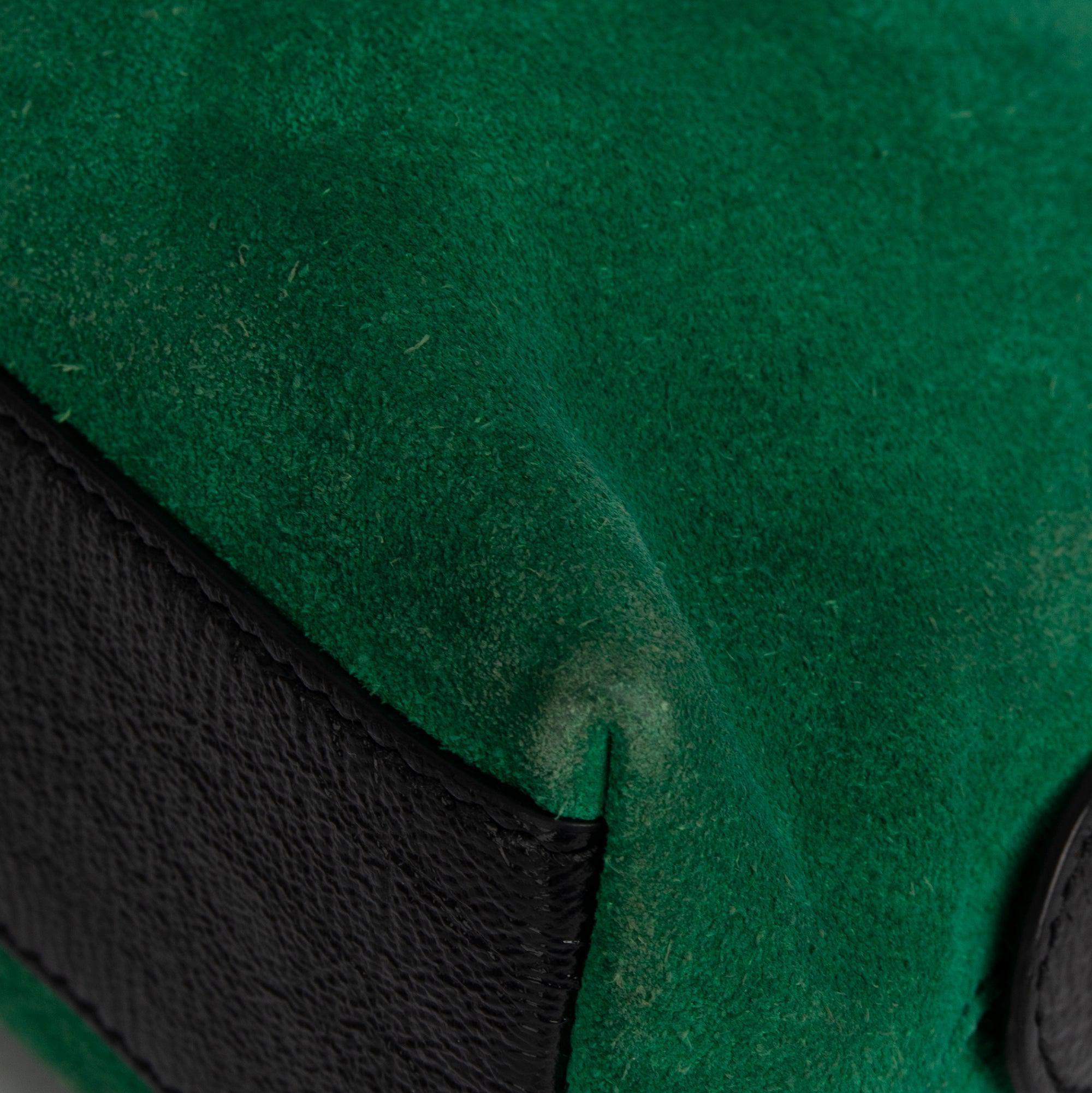 Gucci Green Suede Small Ophidia Crossbody Bag