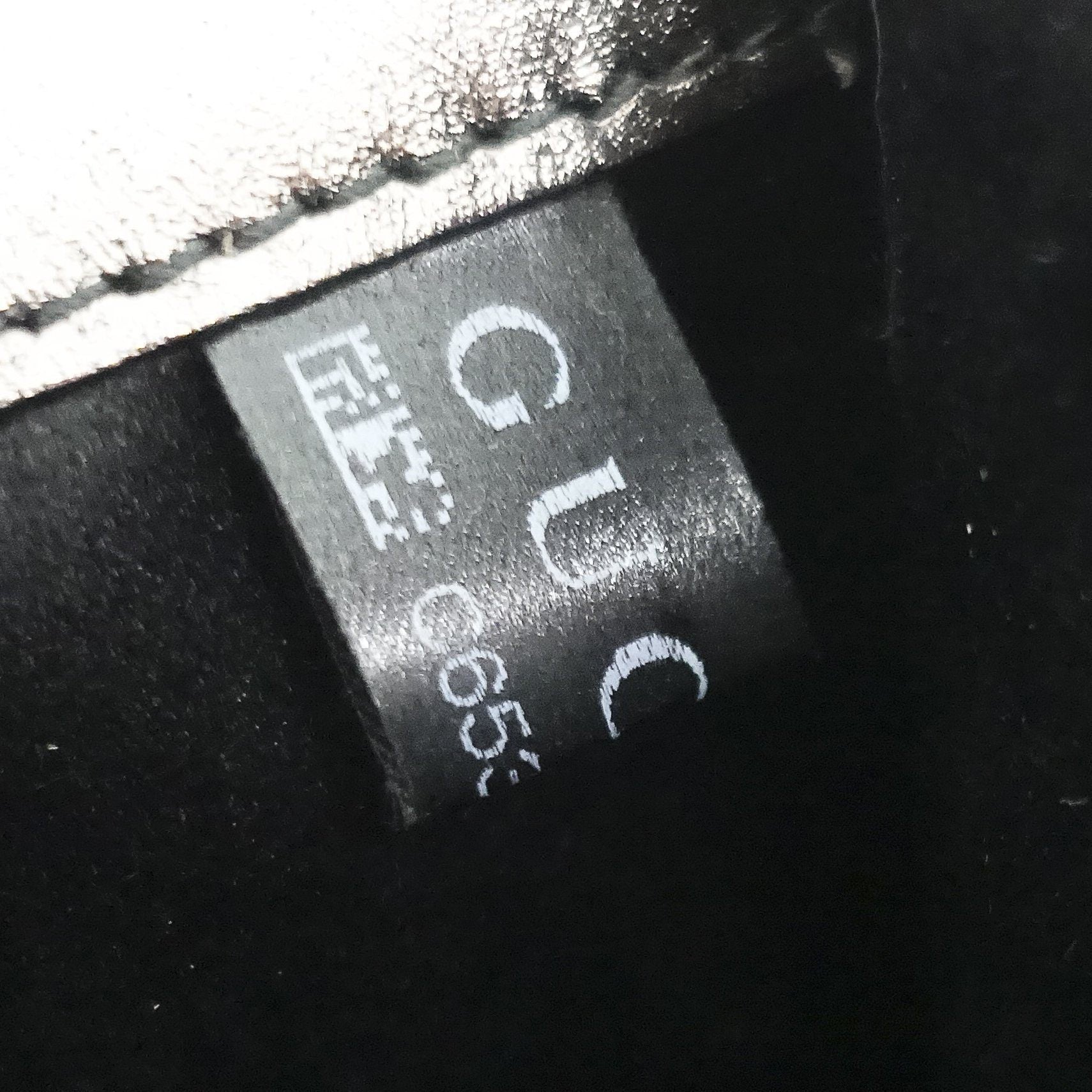 Gucci Grey Metallic Leather Clutch