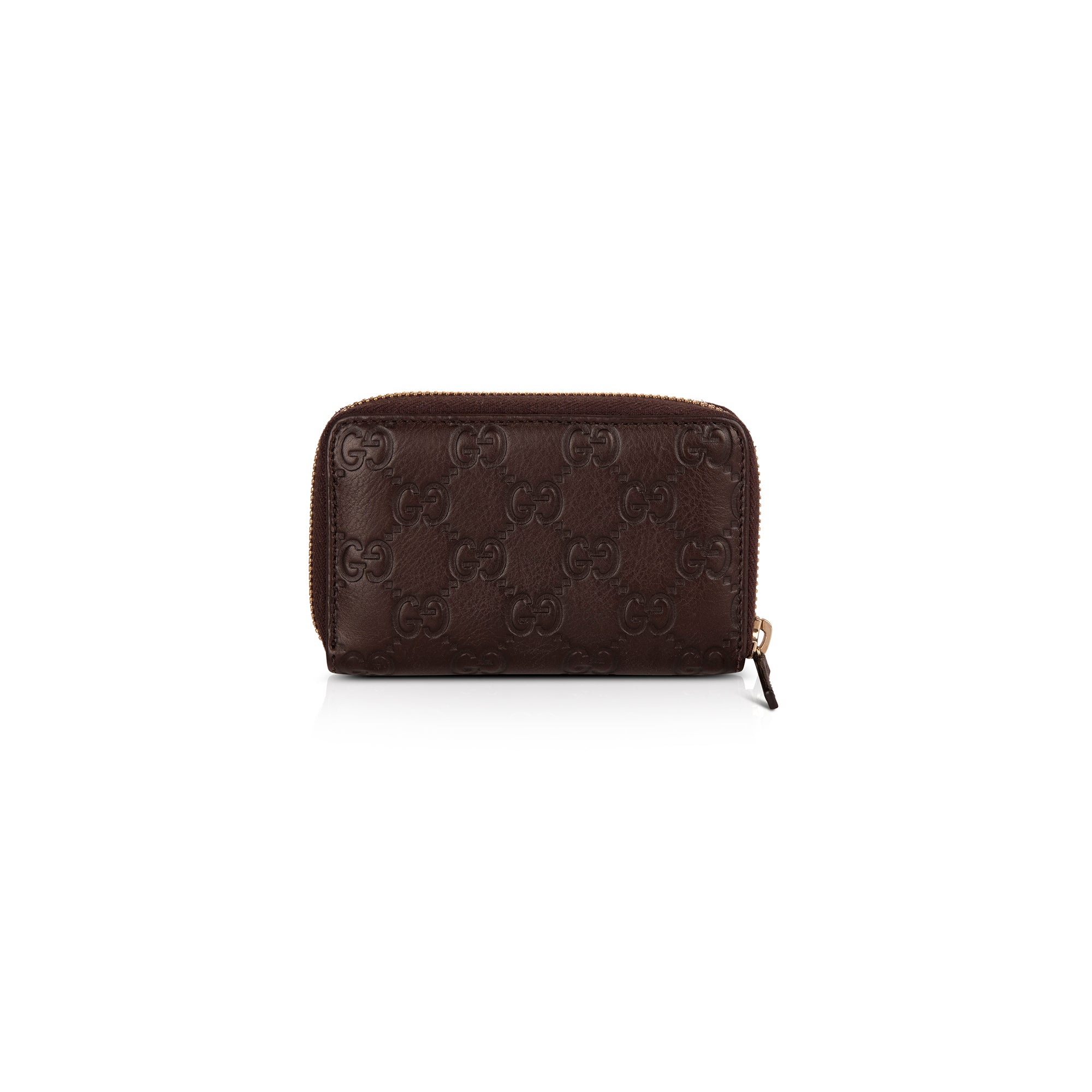 Gucci Guccissima Leather Card Case