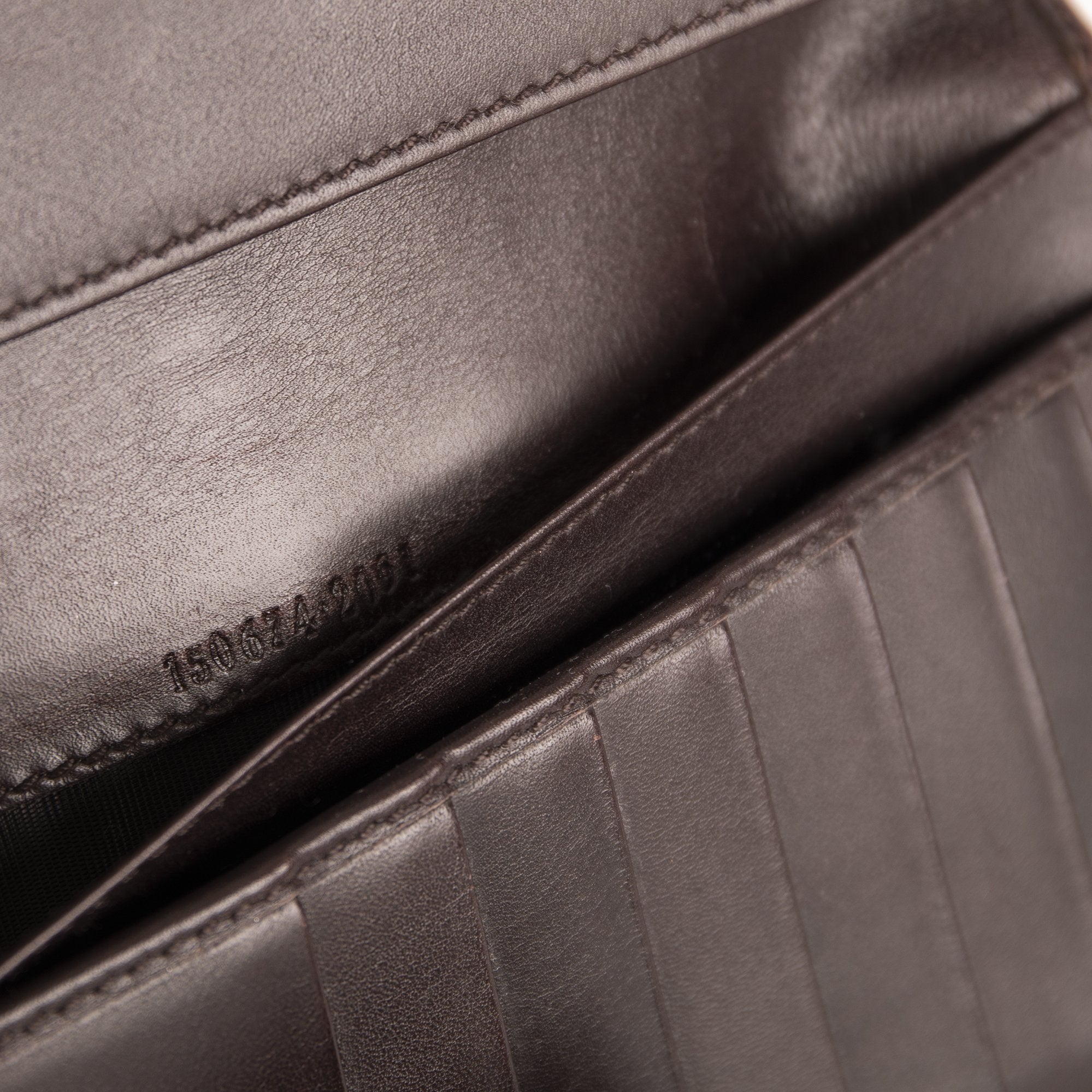 Gucci Guccissima Leather Continental Wallet