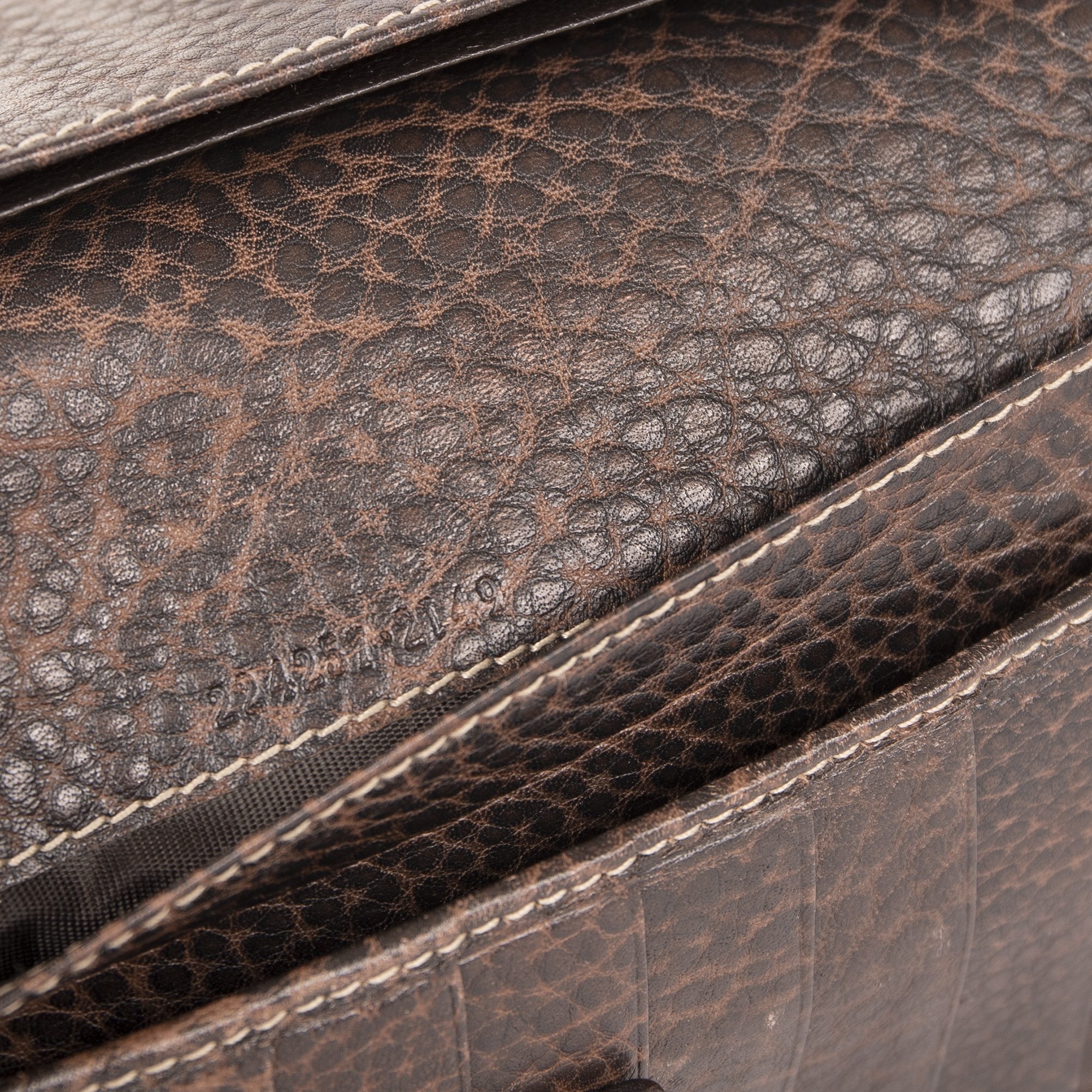 Gucci Guccissima Leather Horsebit Continental Wallet w/ Box