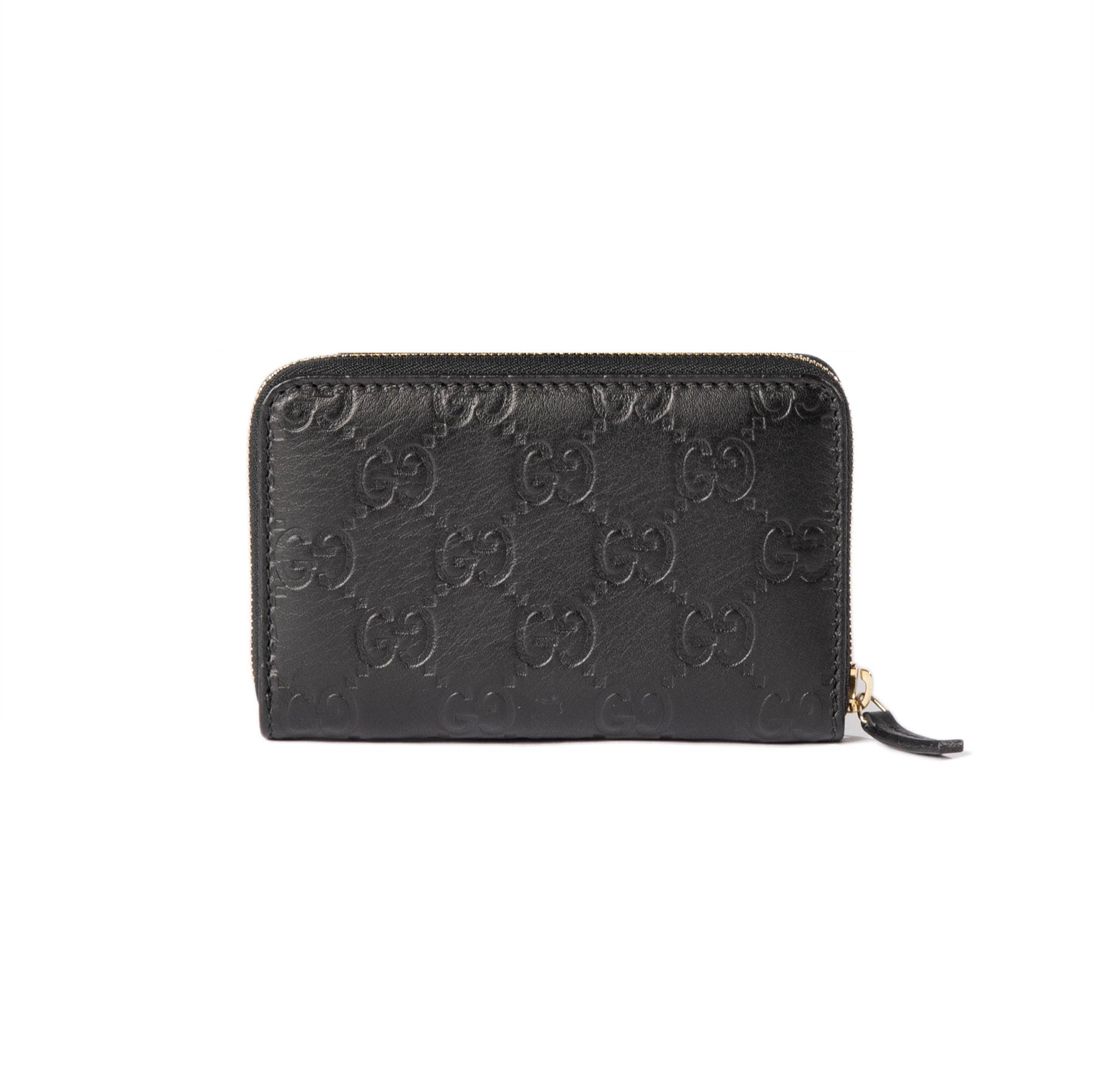 Gucci Guccissima Signature Card Case