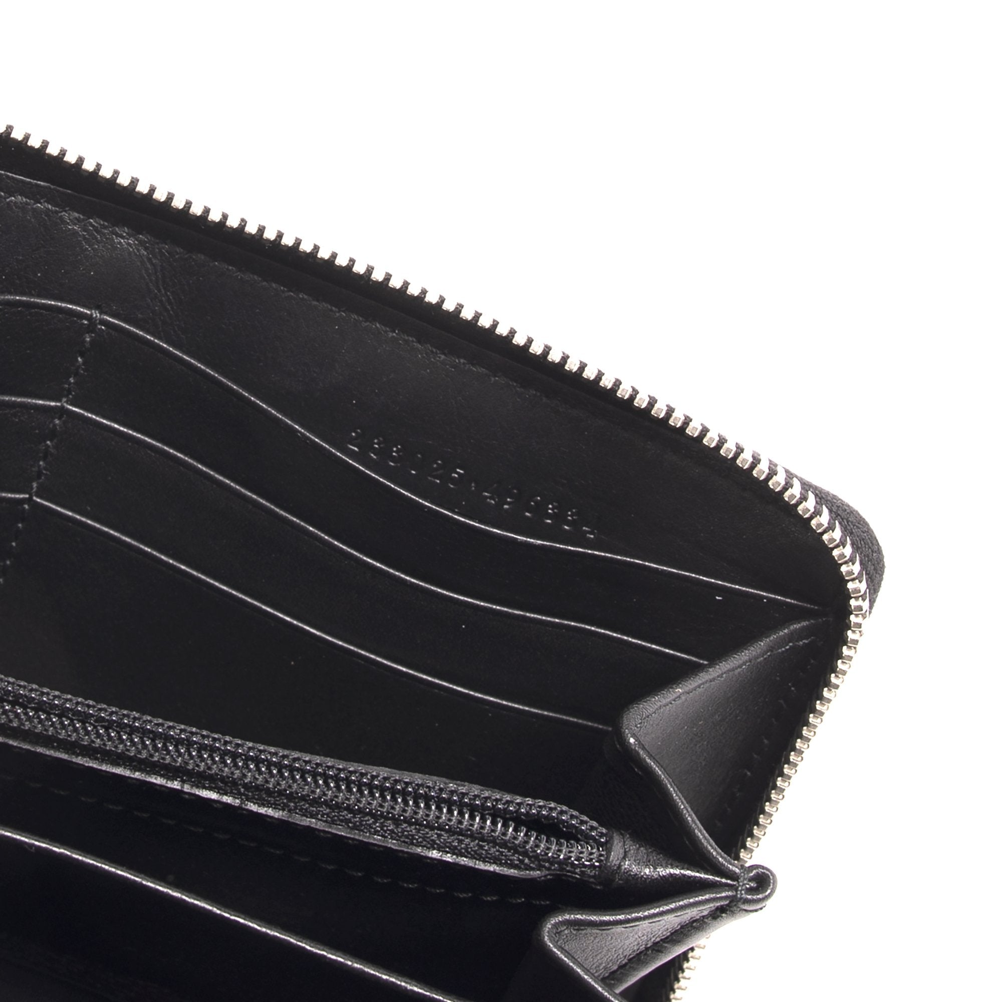 Gucci Guccissima Twins Zip Around Wallet w/ Box