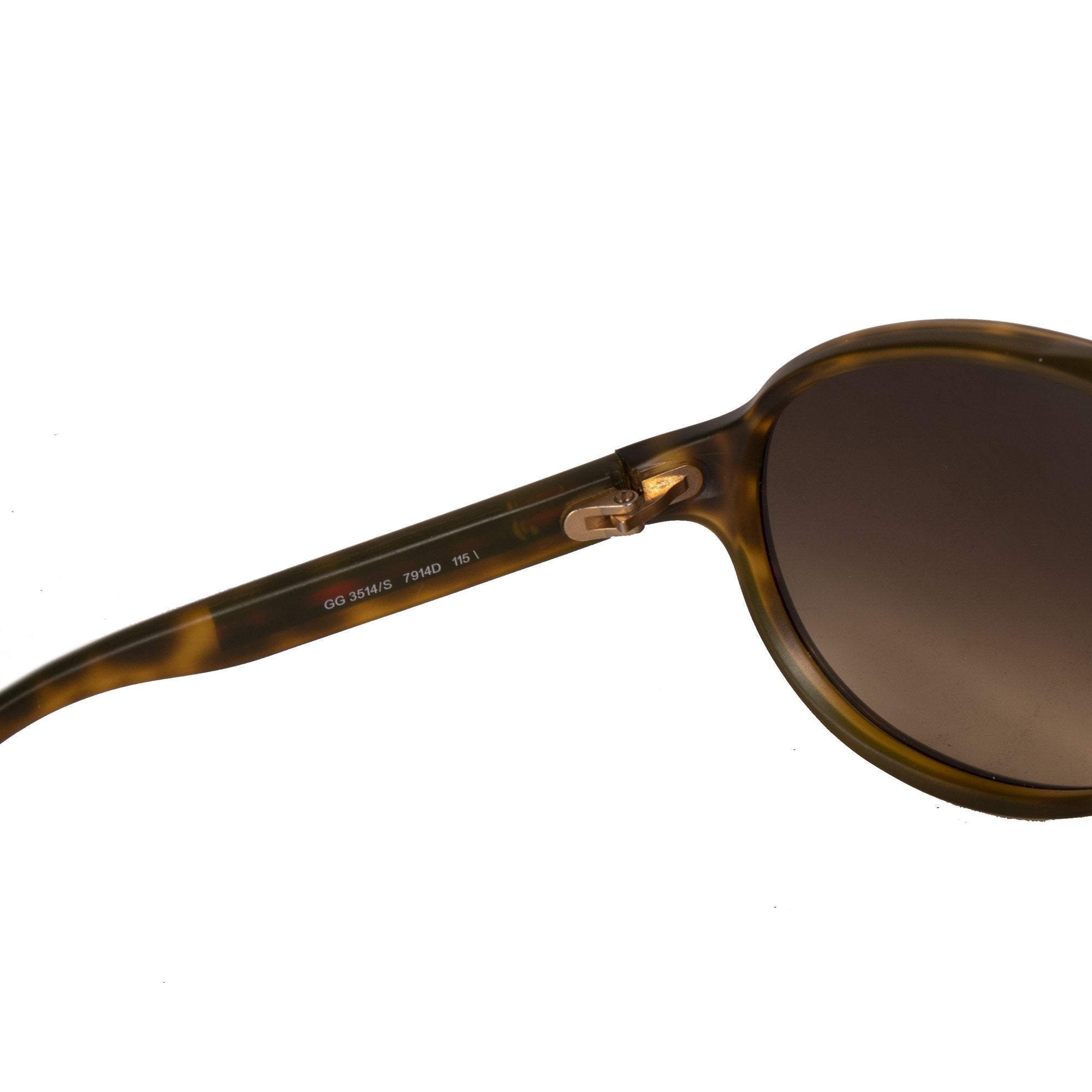 Gucci Havana Gradient Sunglasses w/ Box & Case