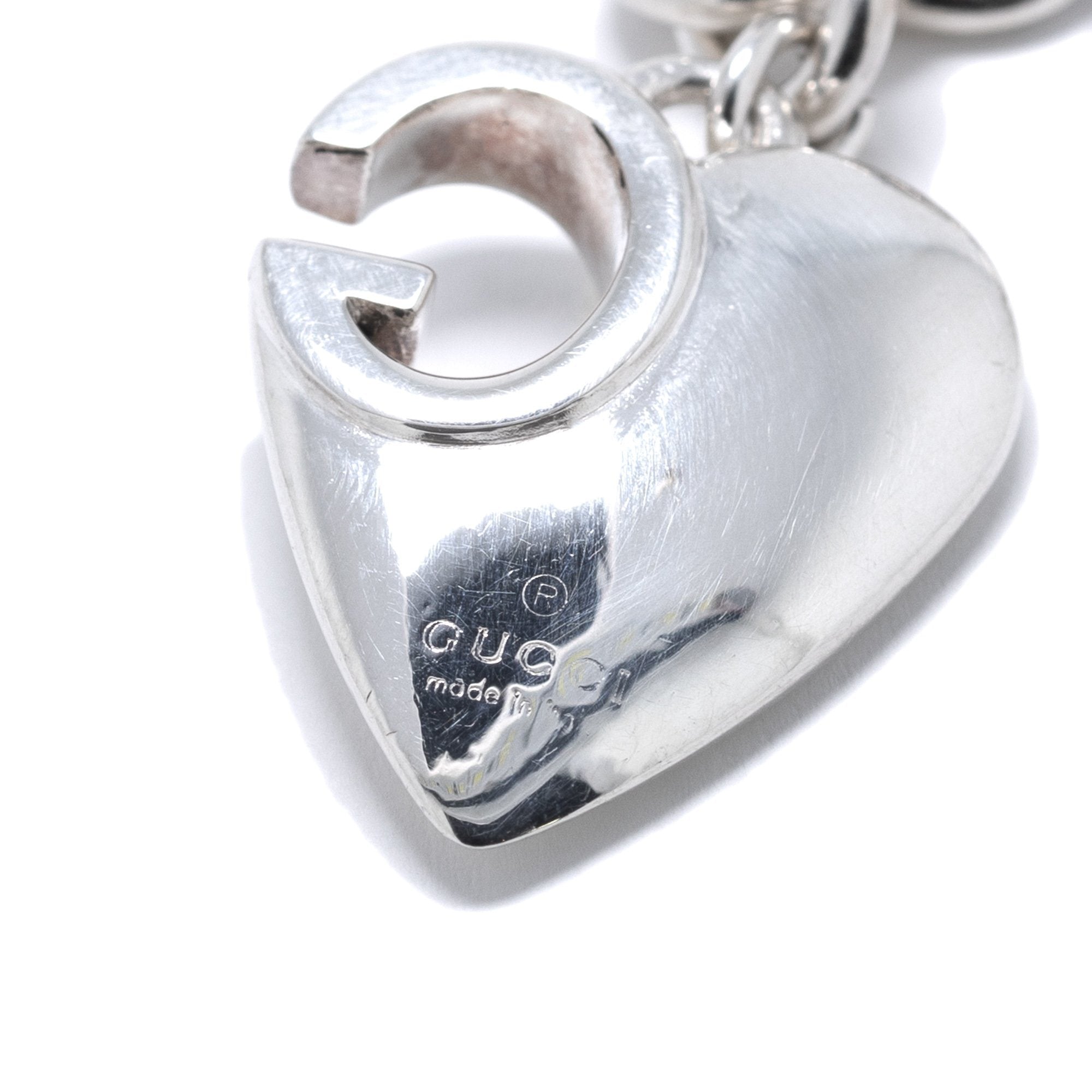 Gucci Heart Charm Bracelet