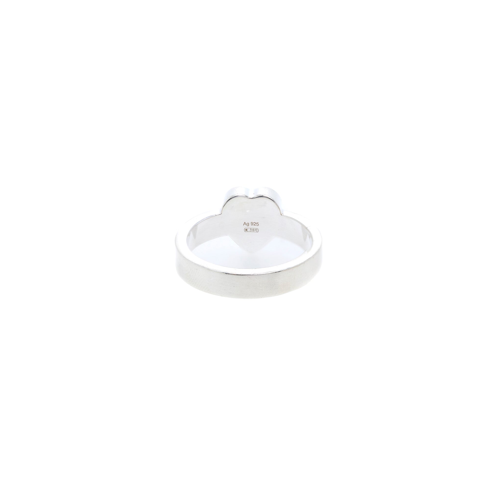 Gucci Heart Ring with Gucci Trademark