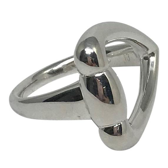 Gucci Horsebit Heart Ring