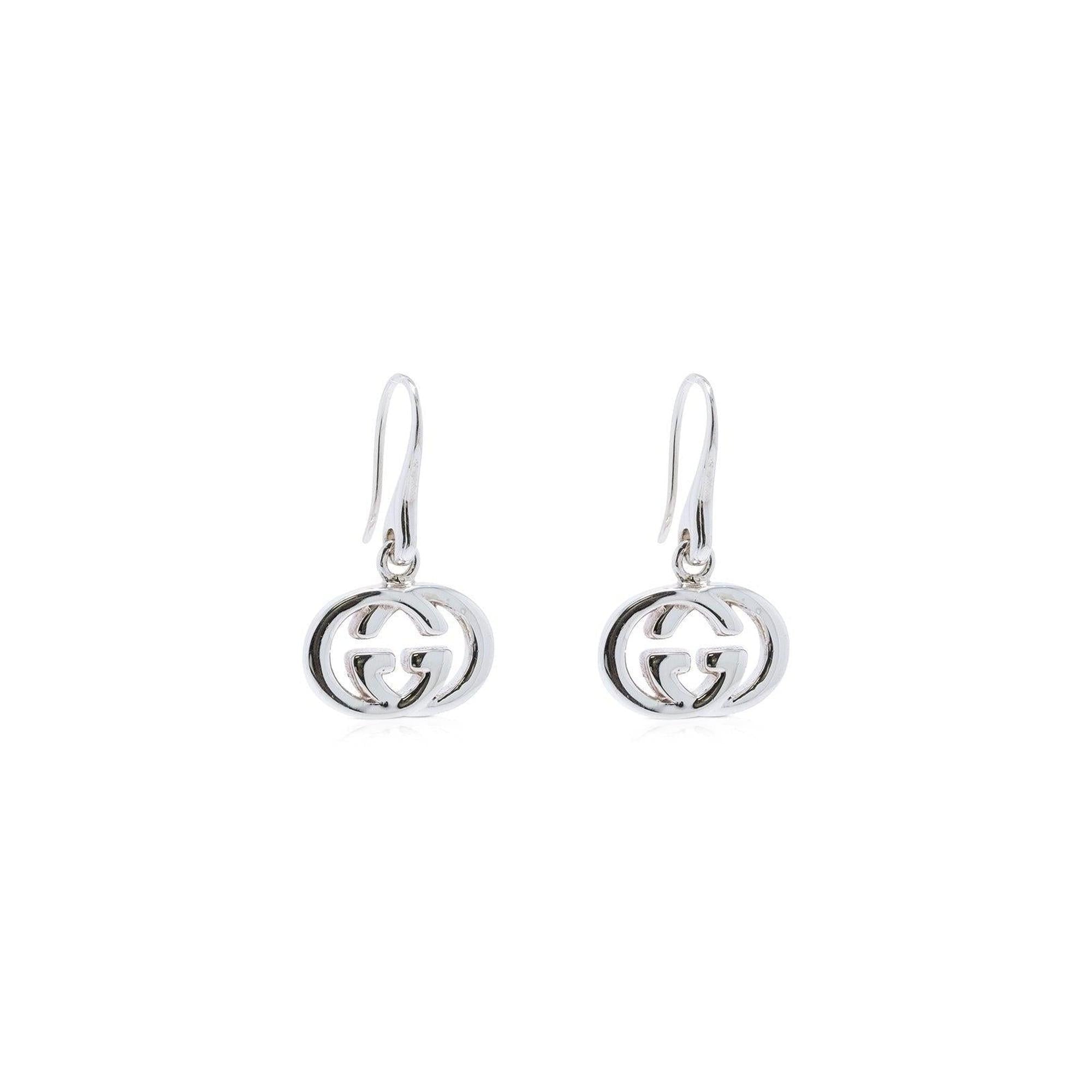 Gucci Interlocking G Drop Earrings