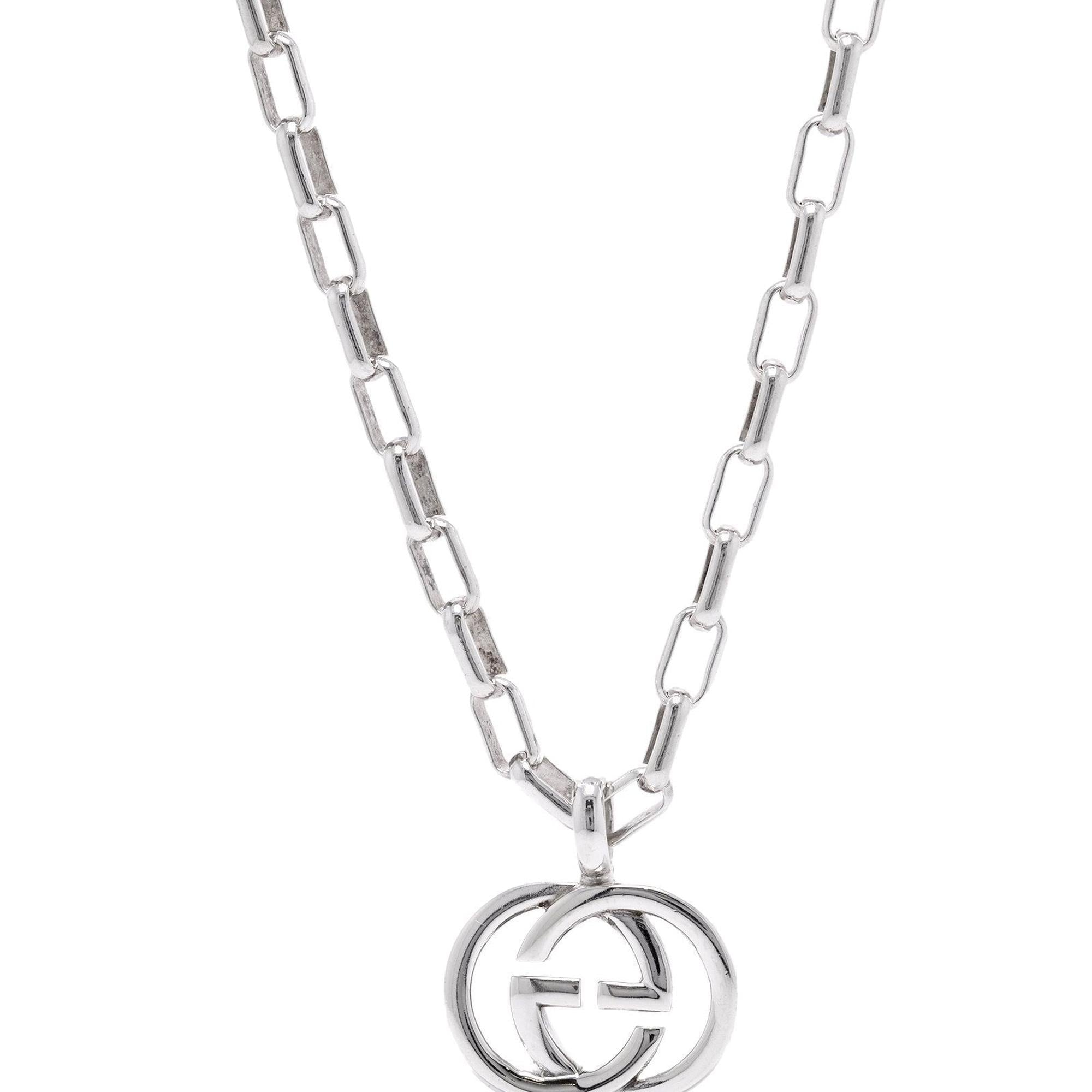 Gucci Interlocking GG Pendant Necklace