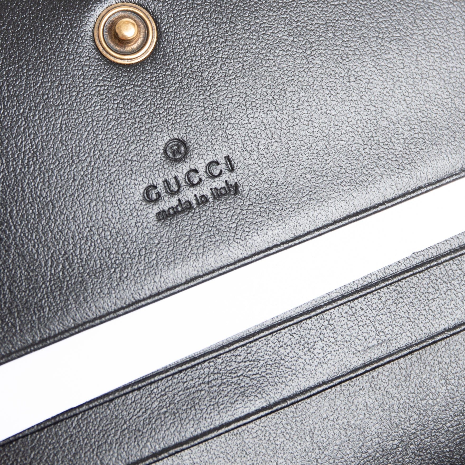 Gucci Kingsnake Print GG Supreme Bifold Wallet