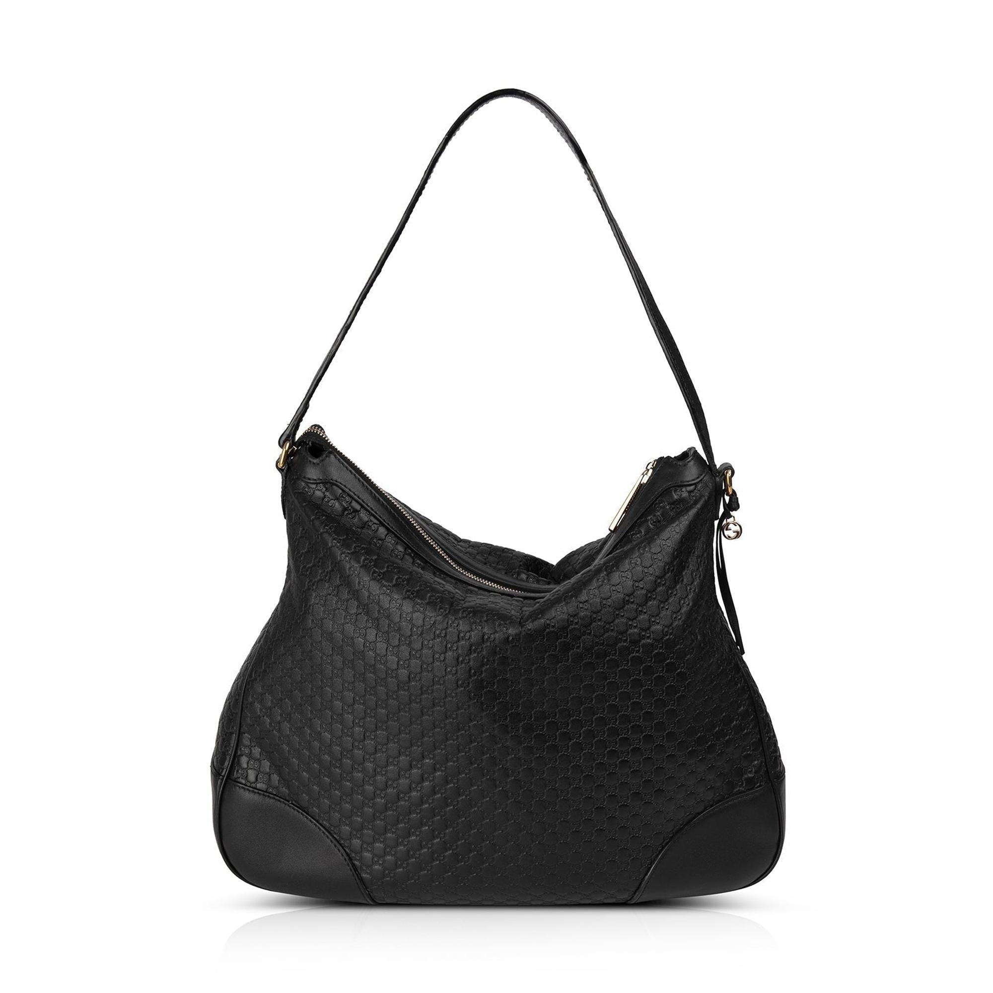 Gucci Large Bree Signature Hobo Bag