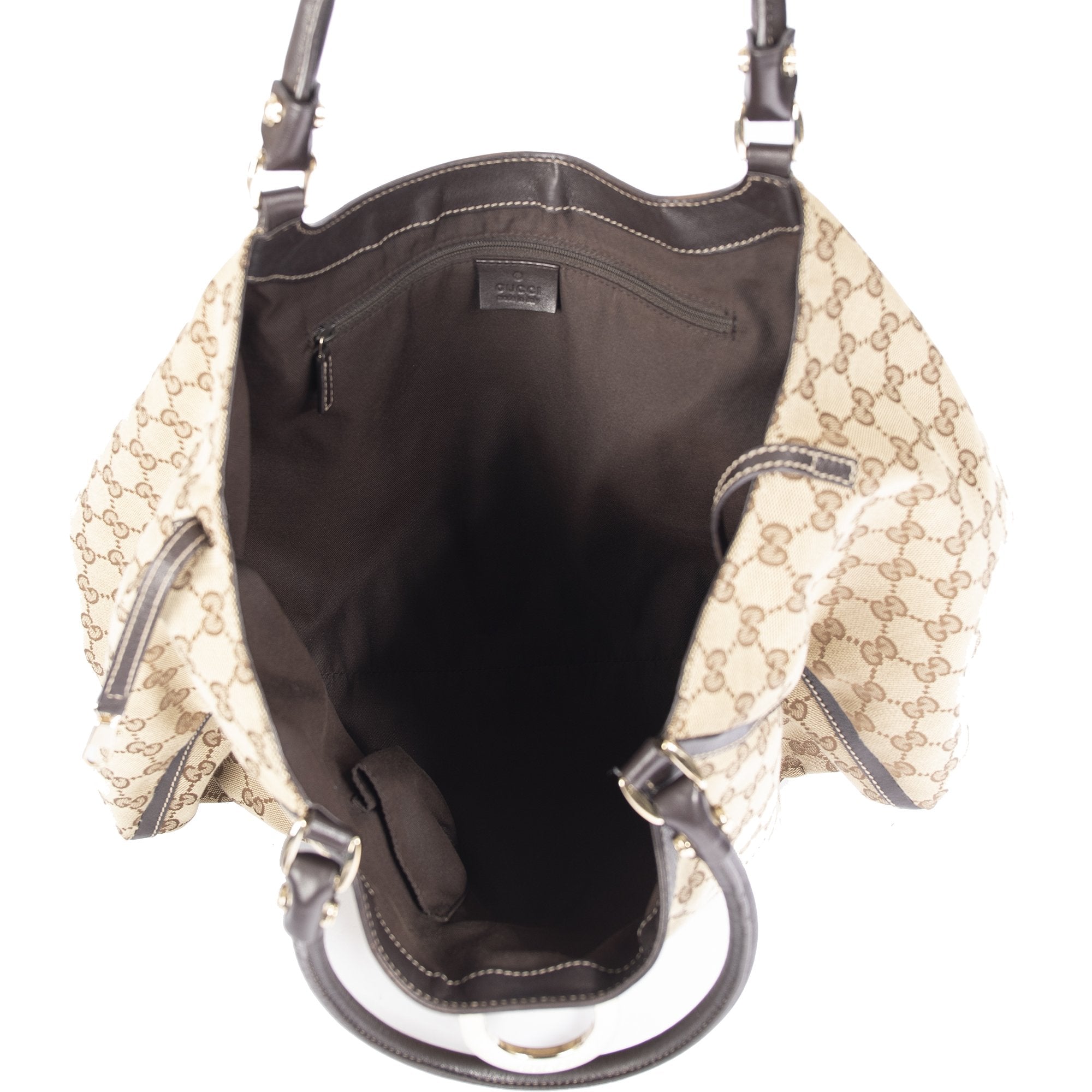 Gucci Large GG Canvas Abbey D-Ring Hobo