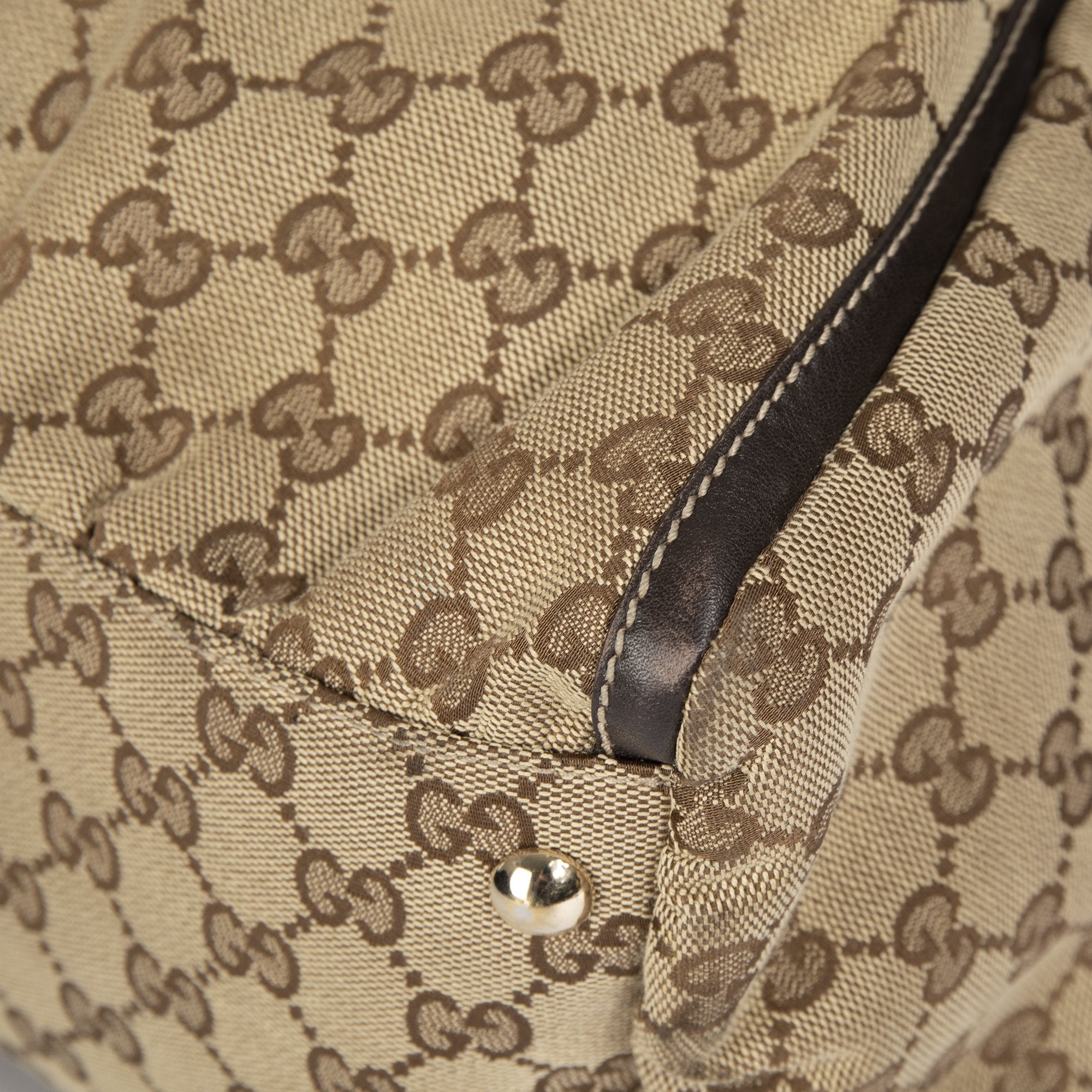 Gucci Large GG Canvas Abbey D-Ring Hobo