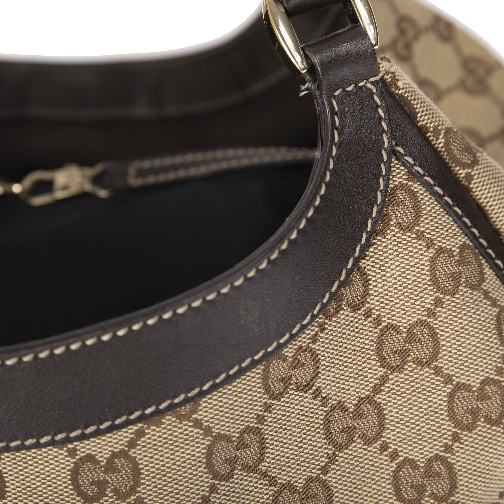 Gucci Large GG Canvas Abbey D-Ring Hobo