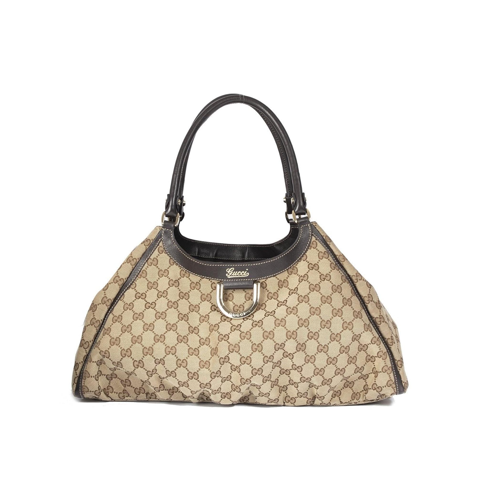 Gucci Large GG Canvas Abbey D-Ring Hobo