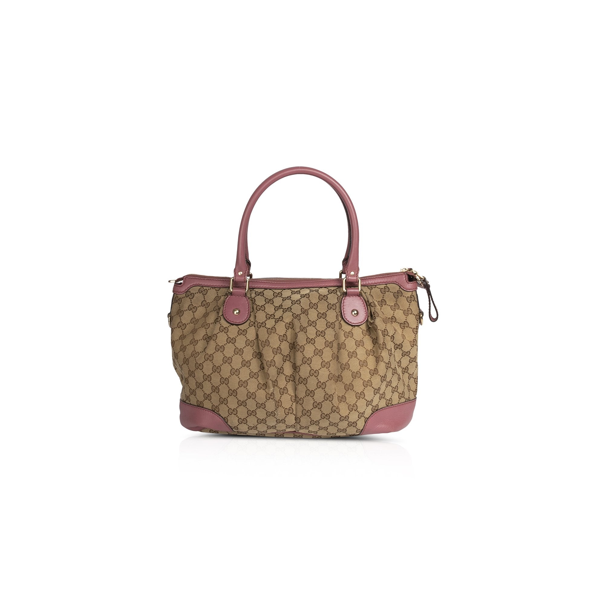 Gucci Large GG Canvas Sukey Top Handle Tote