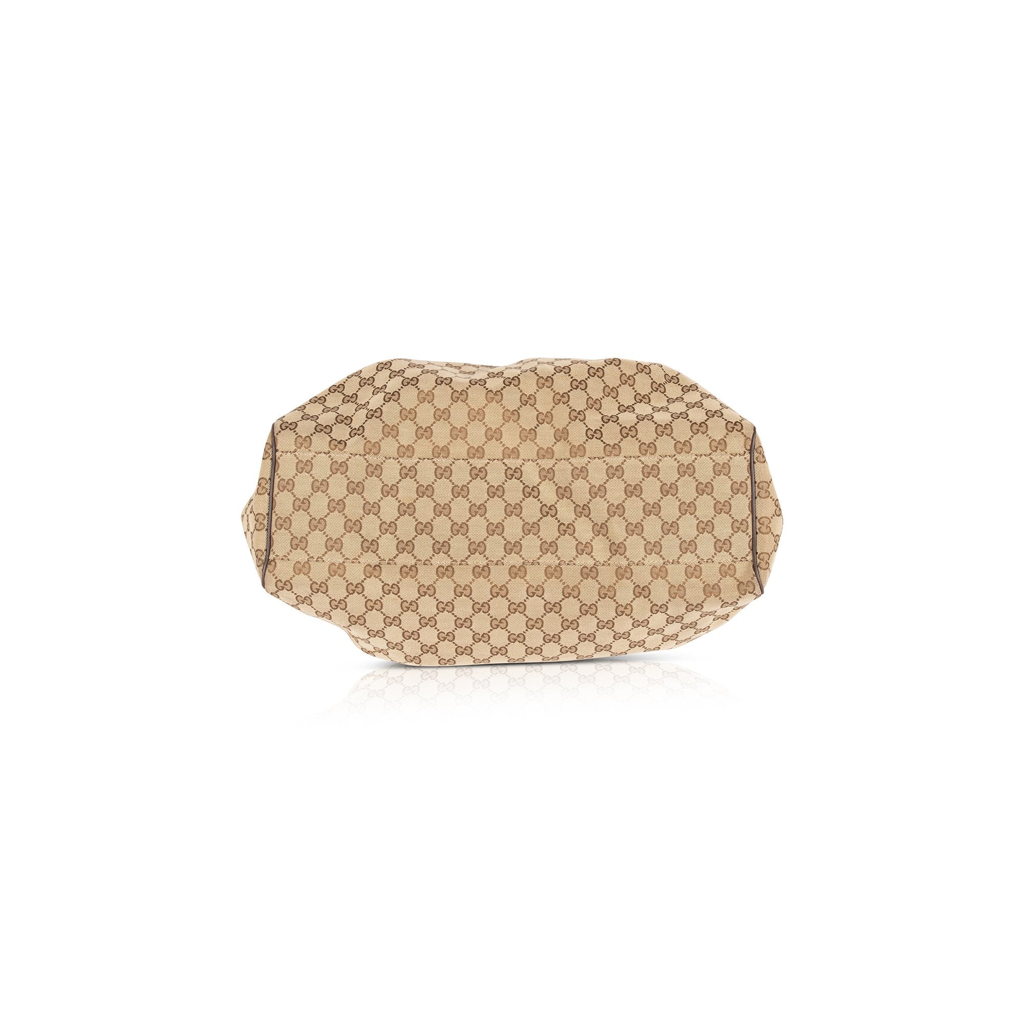 Gucci Large GG Canvas Sukey Tote
