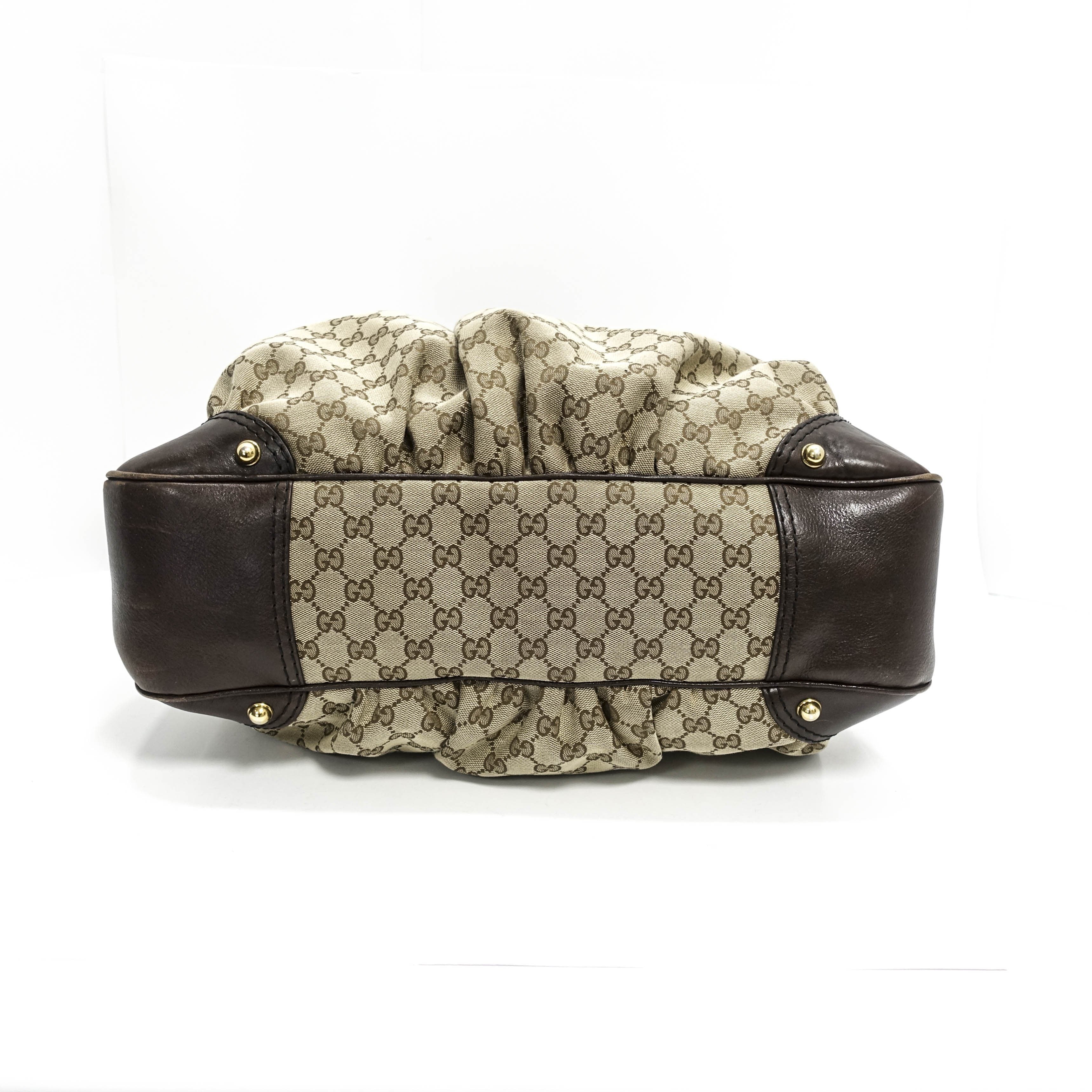 Gucci Large GG Jockey Hobo