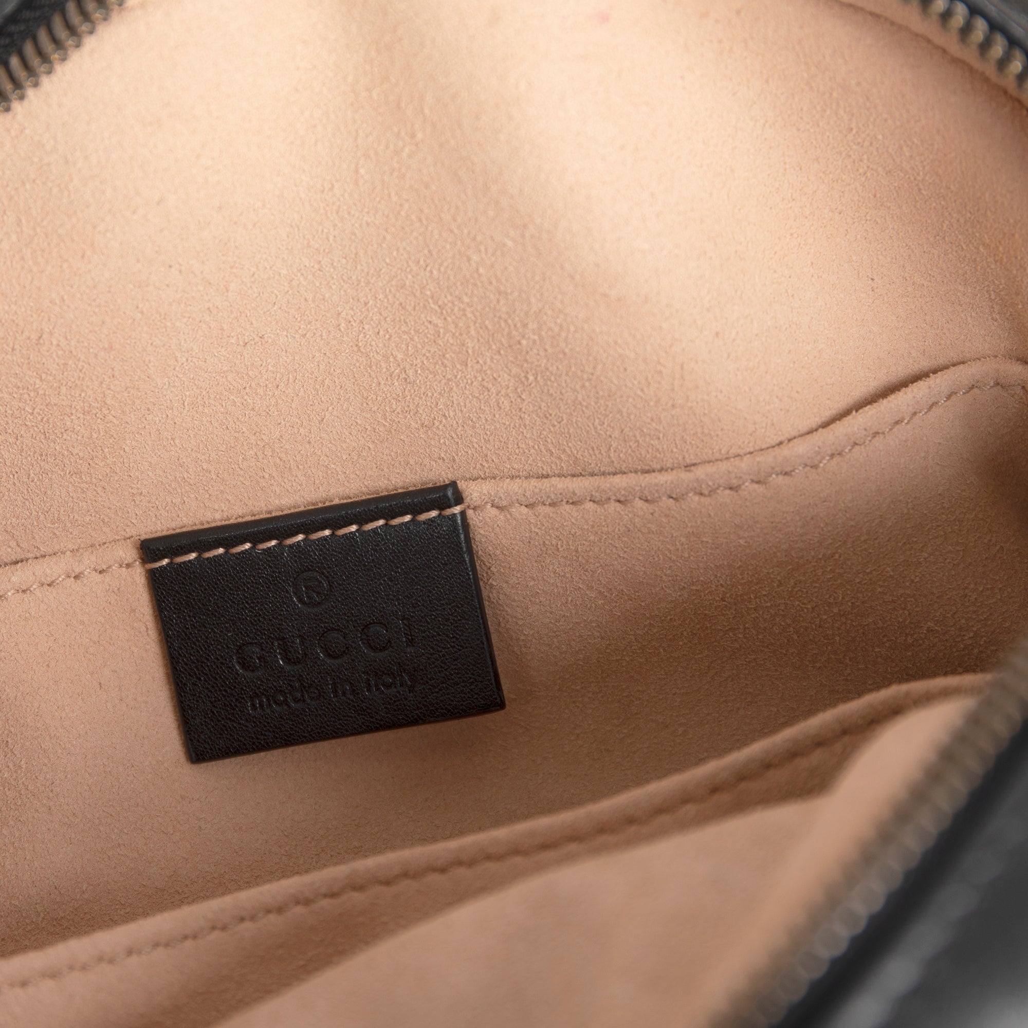 Gucci Large GG Marmont Matelasse Leather Belt Bag w/ Box