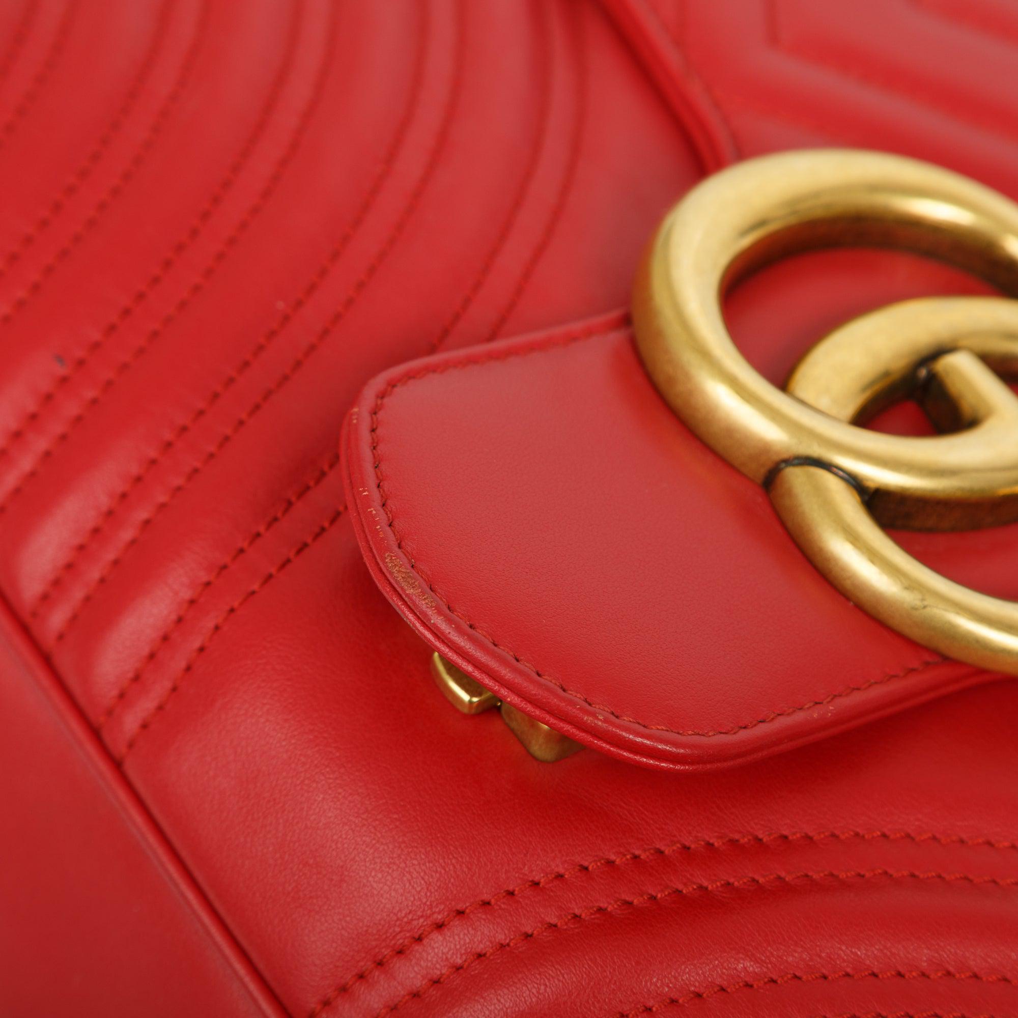 Gucci Large GG Marmont Matelasse Shoulder Bag