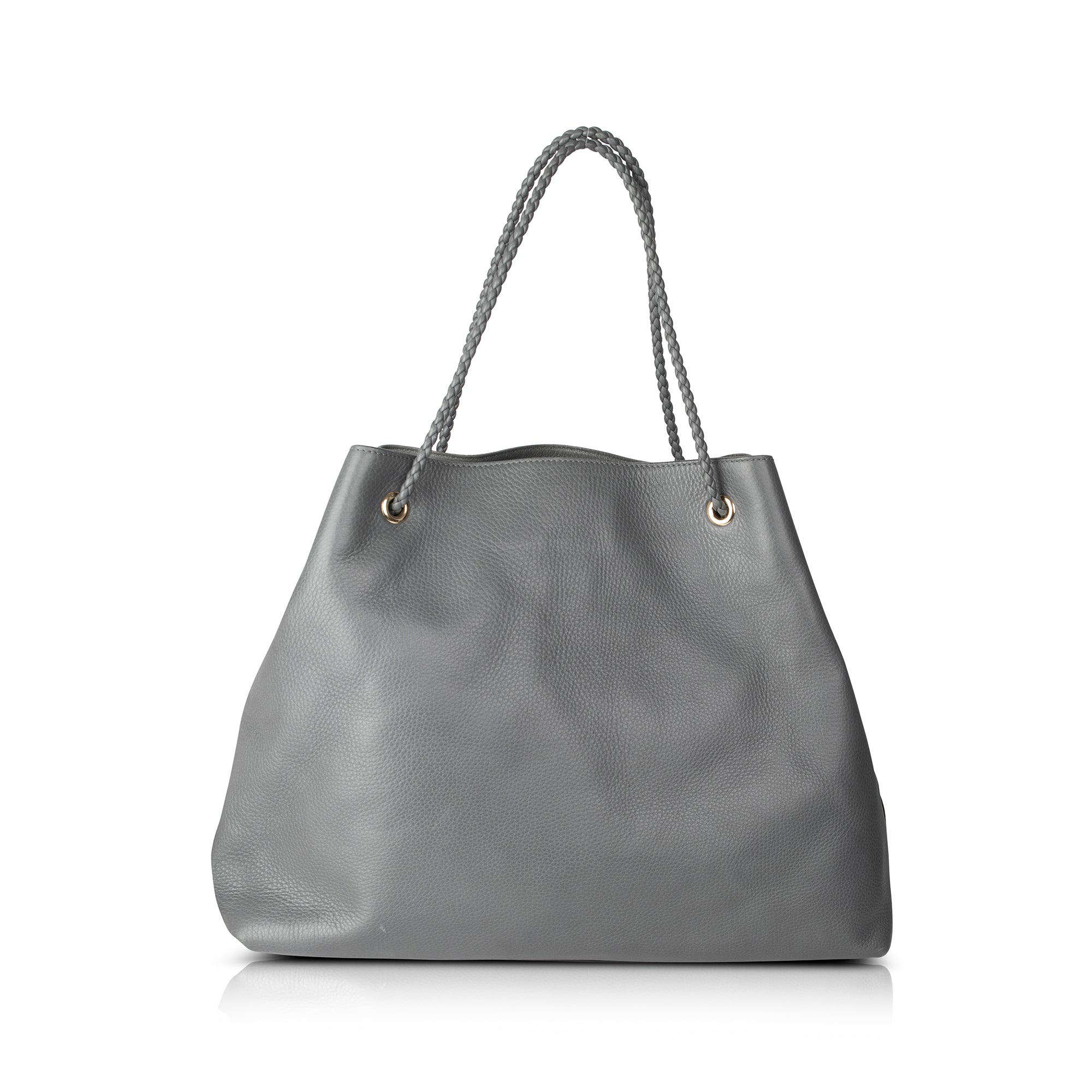 Gucci Large Leather Gifford Braided Tote