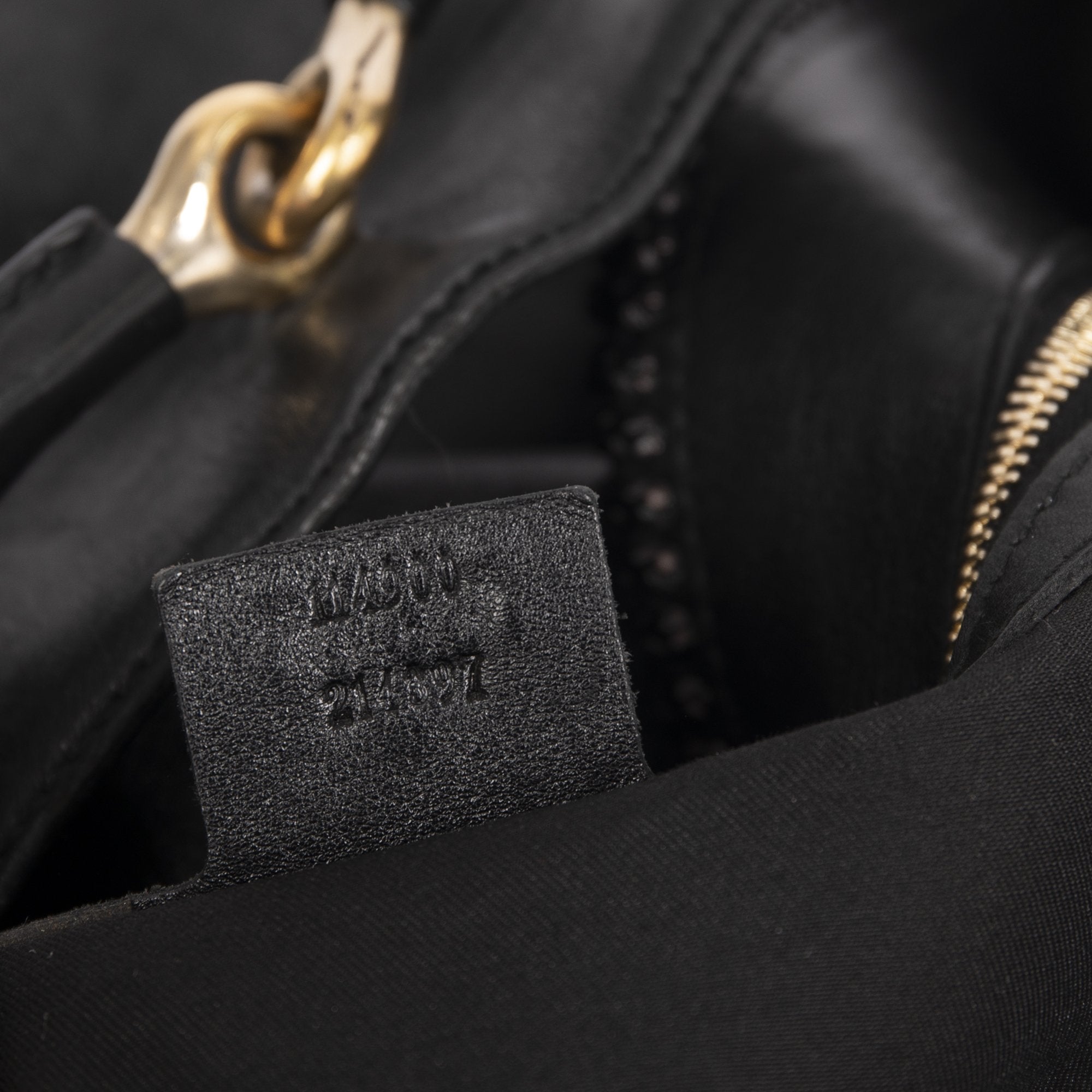 Gucci Large Leather Horsebit Hobo