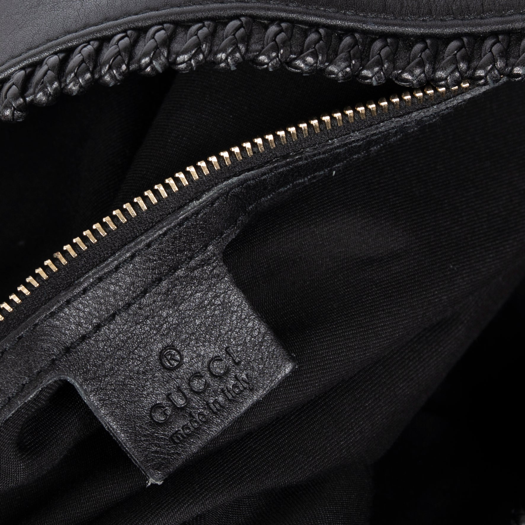 Gucci Large Leather Horsebit Hobo