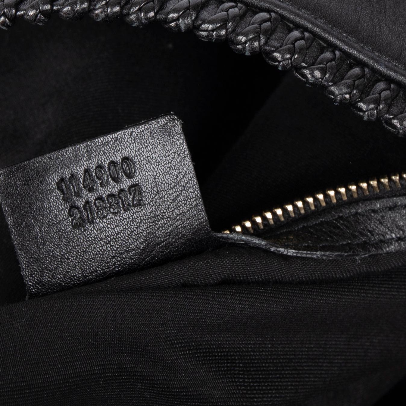 Gucci Large Leather Horsebit Hobo