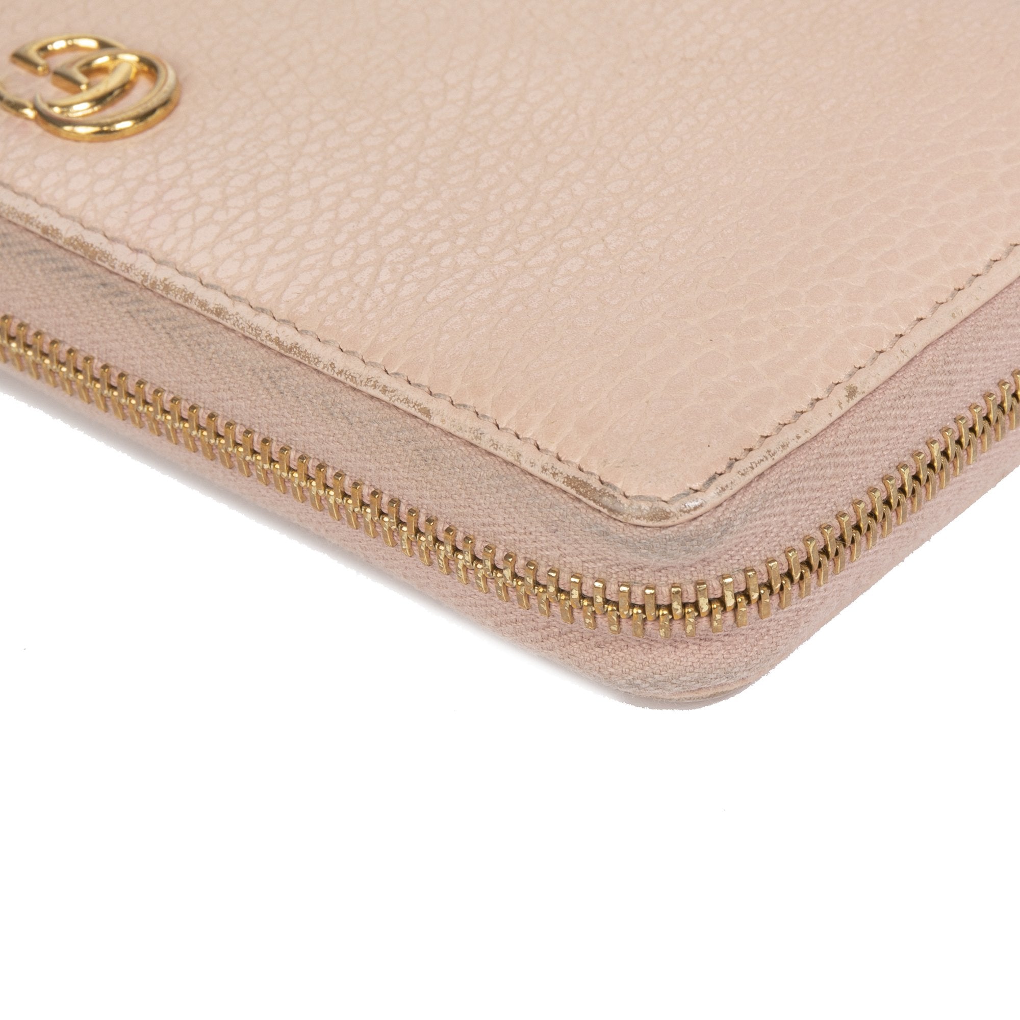 Gucci Leather Zip-Around Wallet