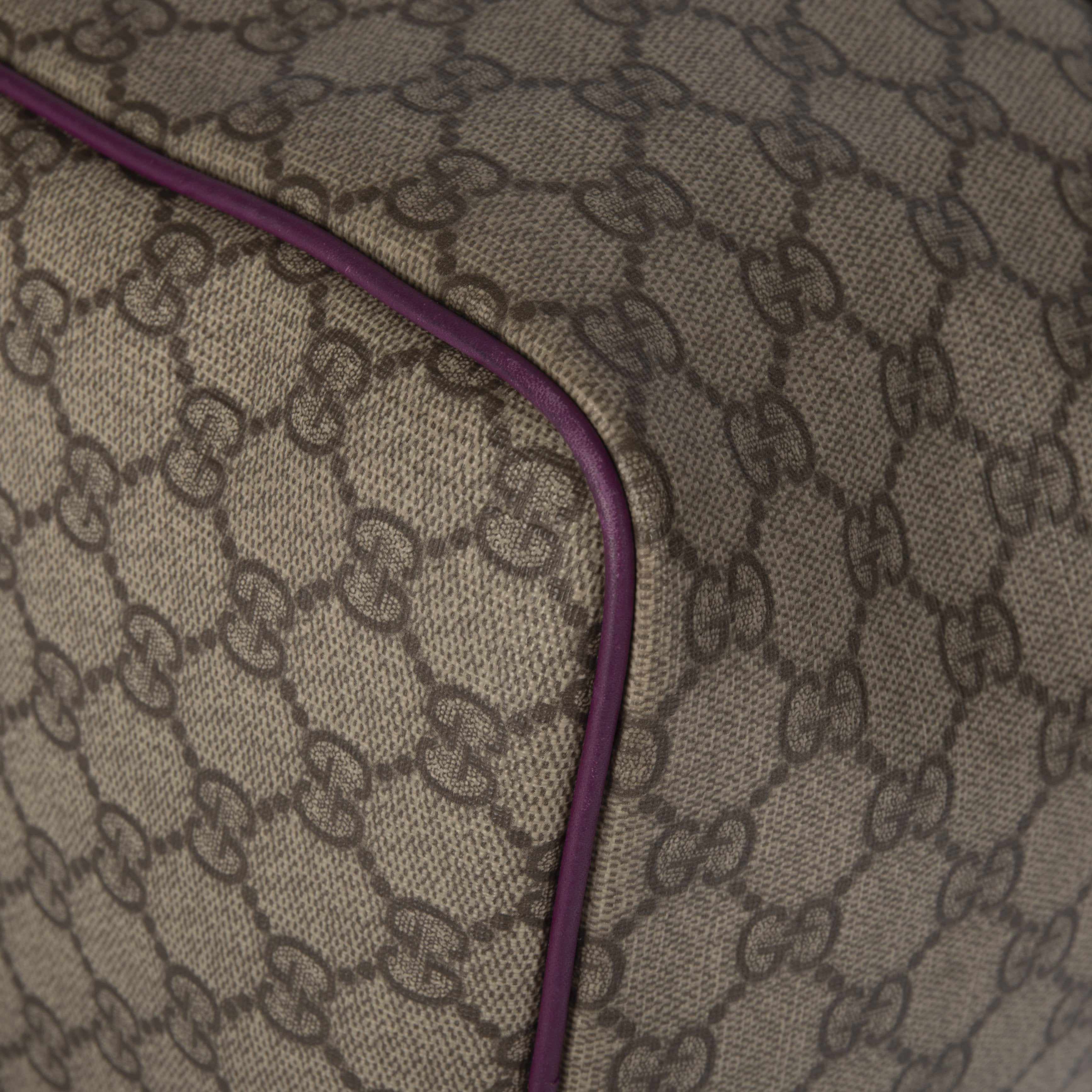 Gucci Limited Edition Medium GG Plus Web Joy Boston Bag