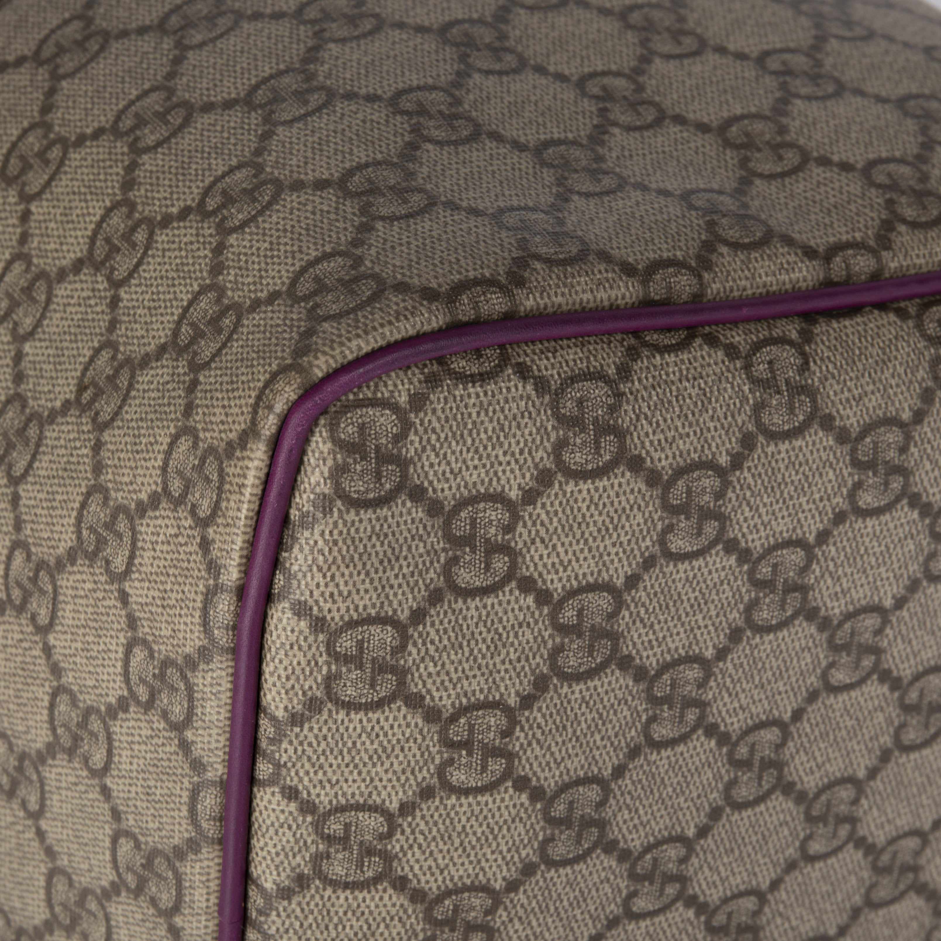 Gucci Limited Edition Medium GG Plus Web Joy Boston Bag