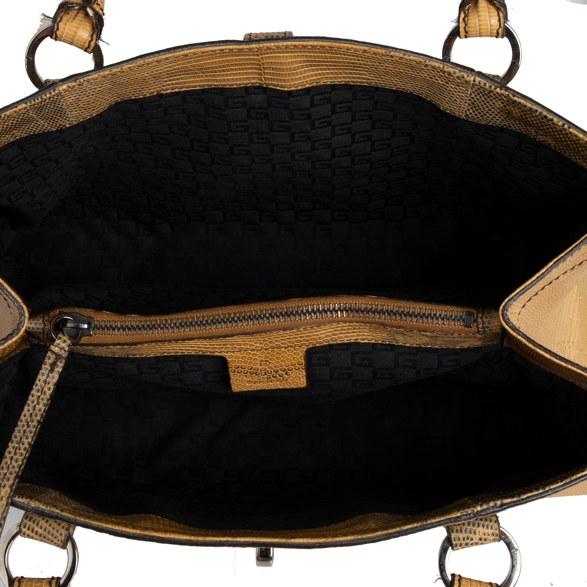 Gucci Lizard Shoulder Bag