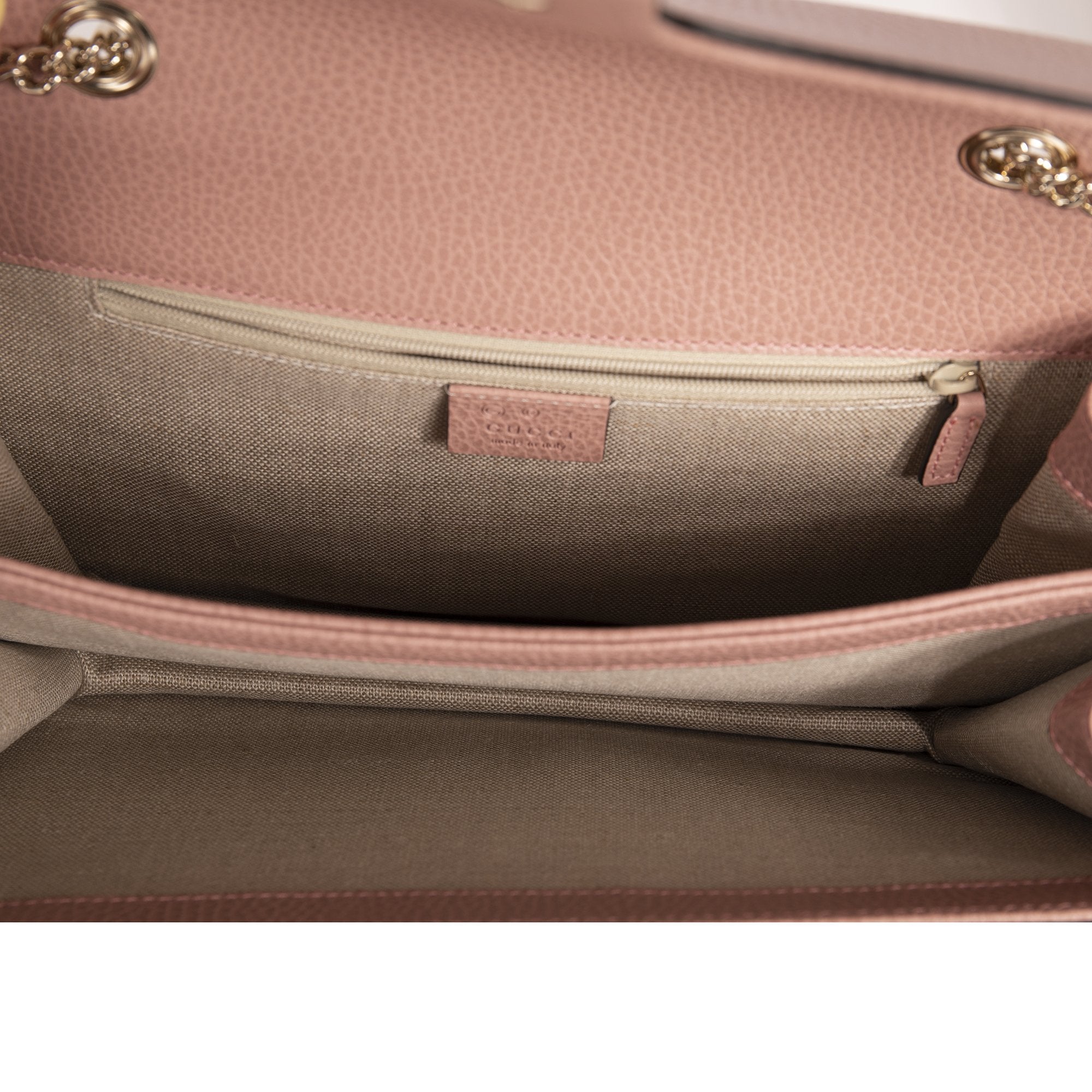 Gucci Medium Dollar Interlocking GG Shoulder Bag w/ Box