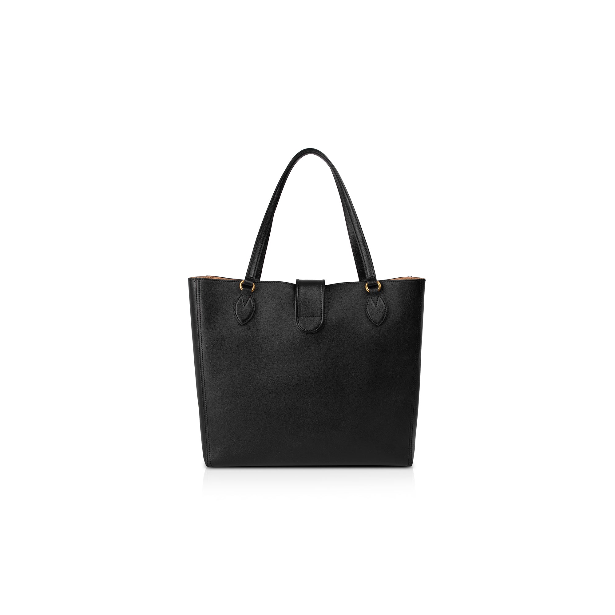 Gucci Medium Double G Leather Tote w/ Box