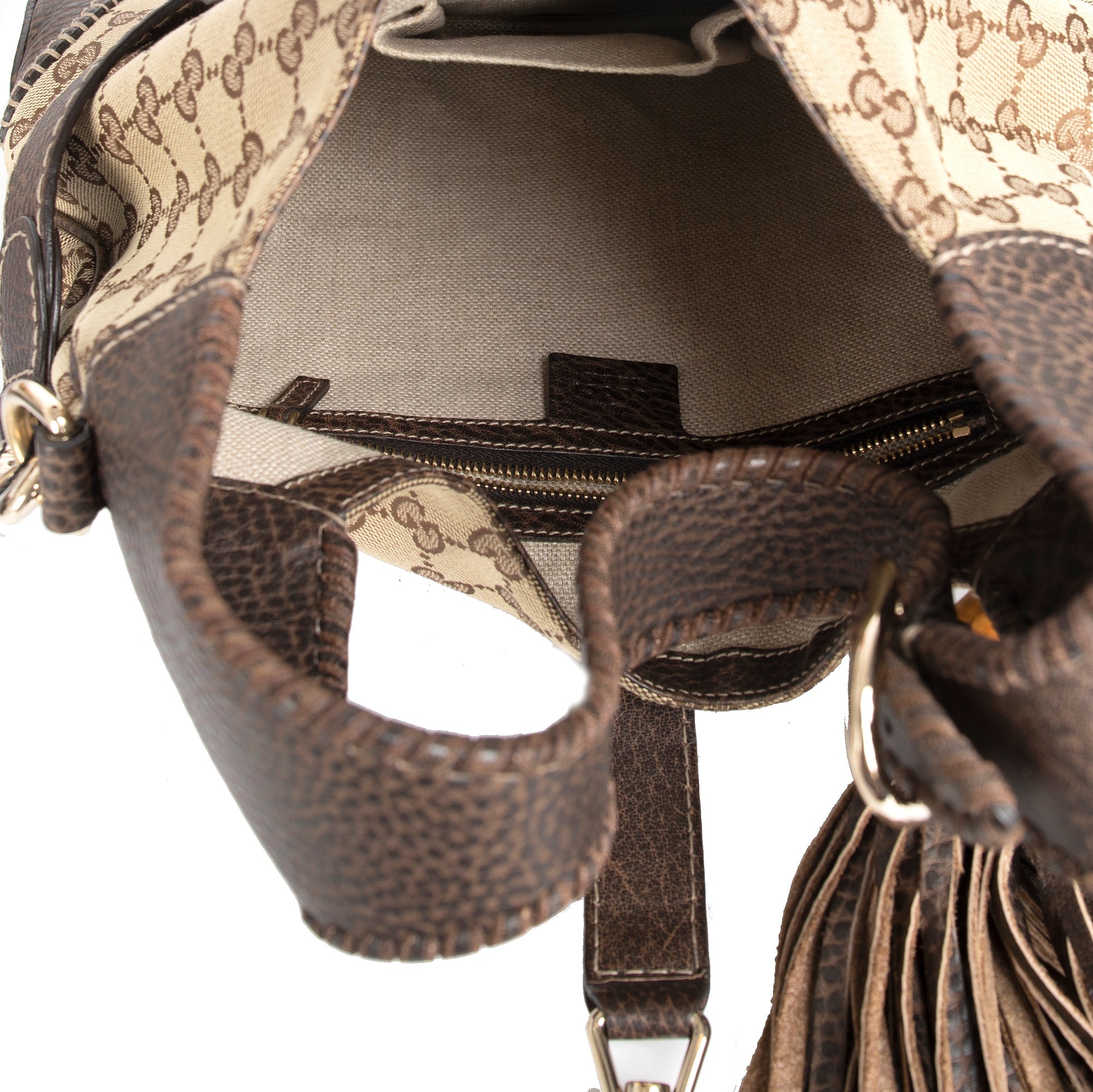 Gucci Medium GG Canvas New Jackie Hobo